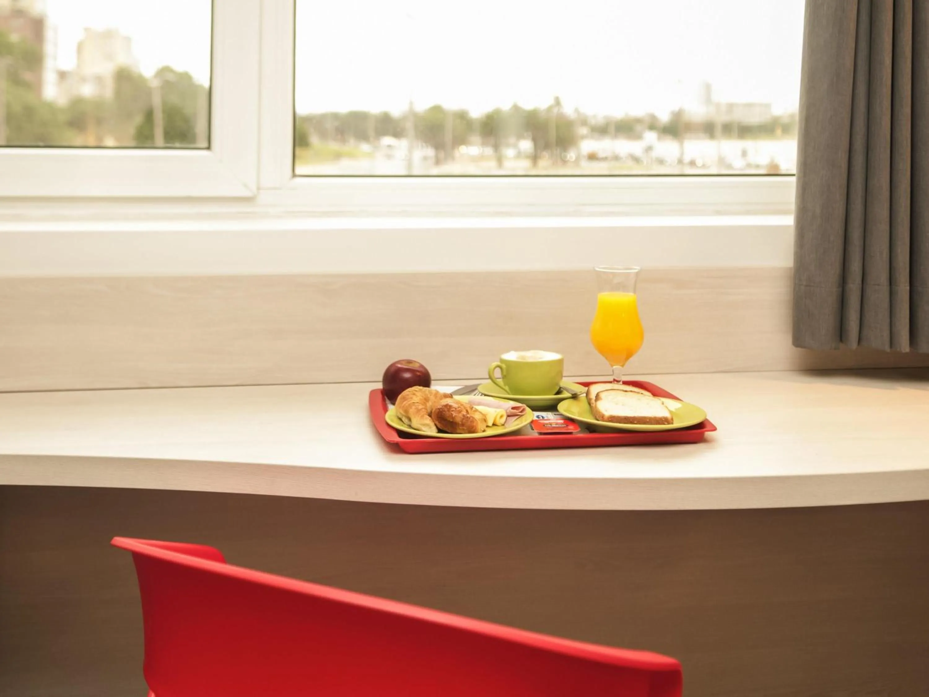 Bedroom in ibis Montevideo Rambla