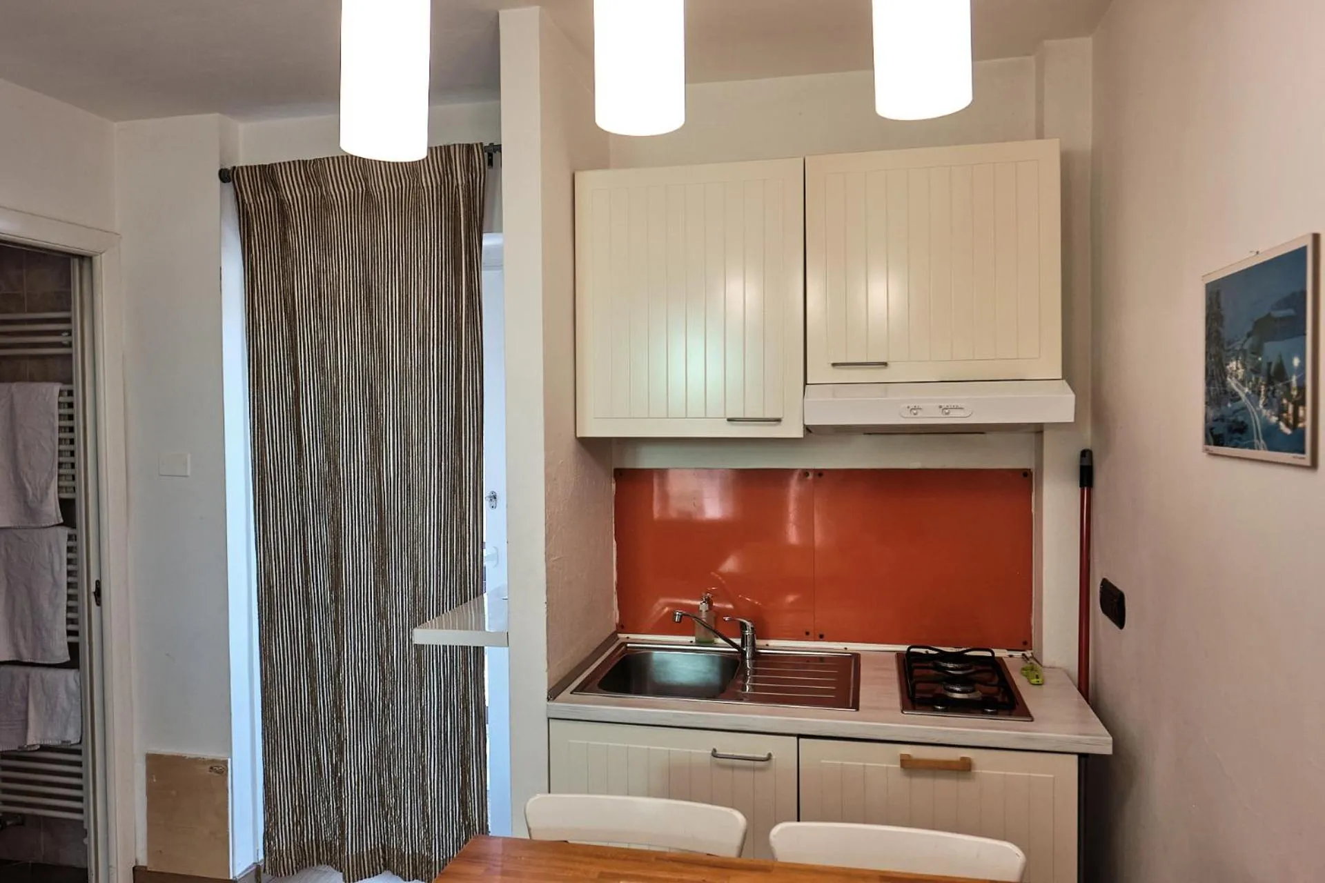 Kitchen or kitchenette in Residence SoleNeveSila B&B