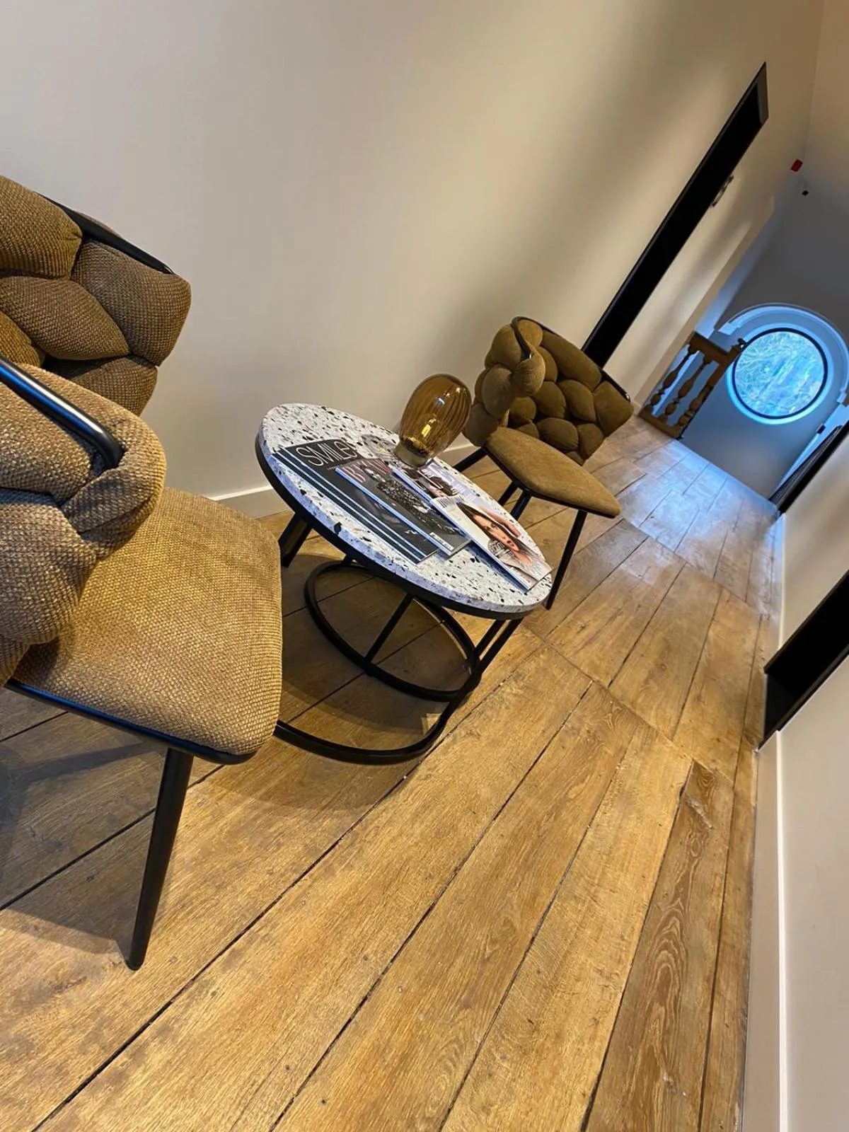 Lobby or reception in Hôtel Le Manoir