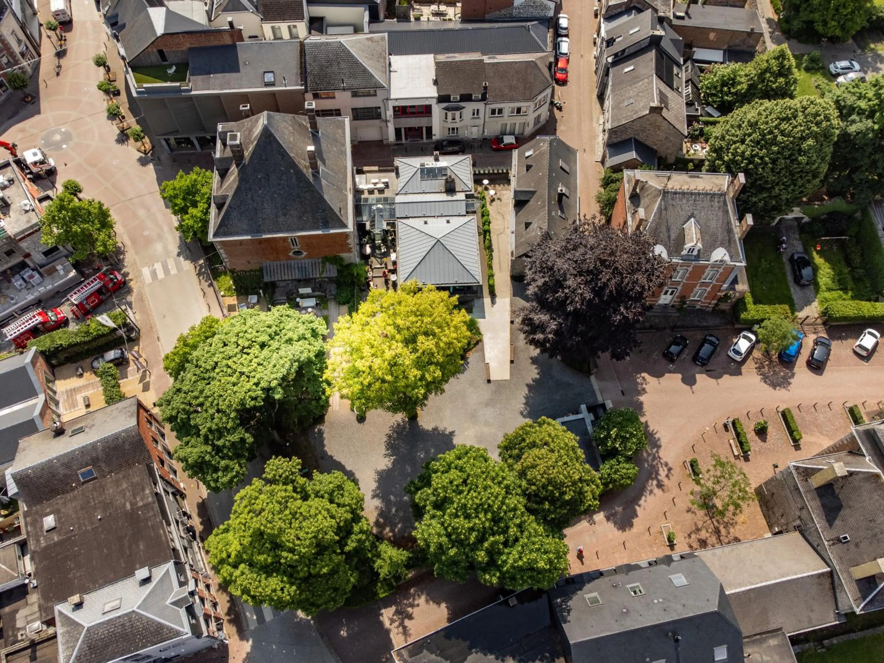 Bird's eye view in Hôtel Le Manoir