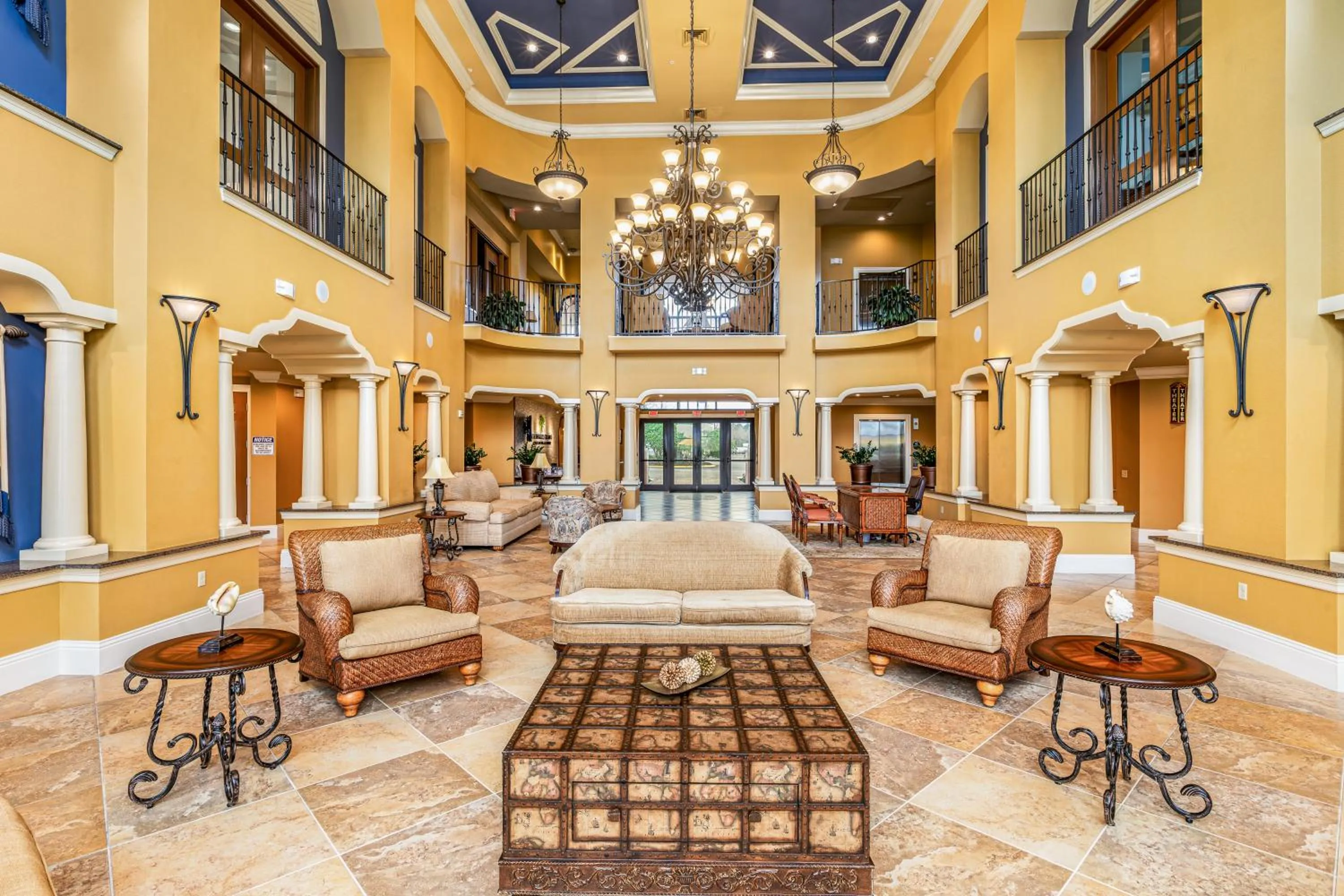 Seating area in The Berkley, Orlando