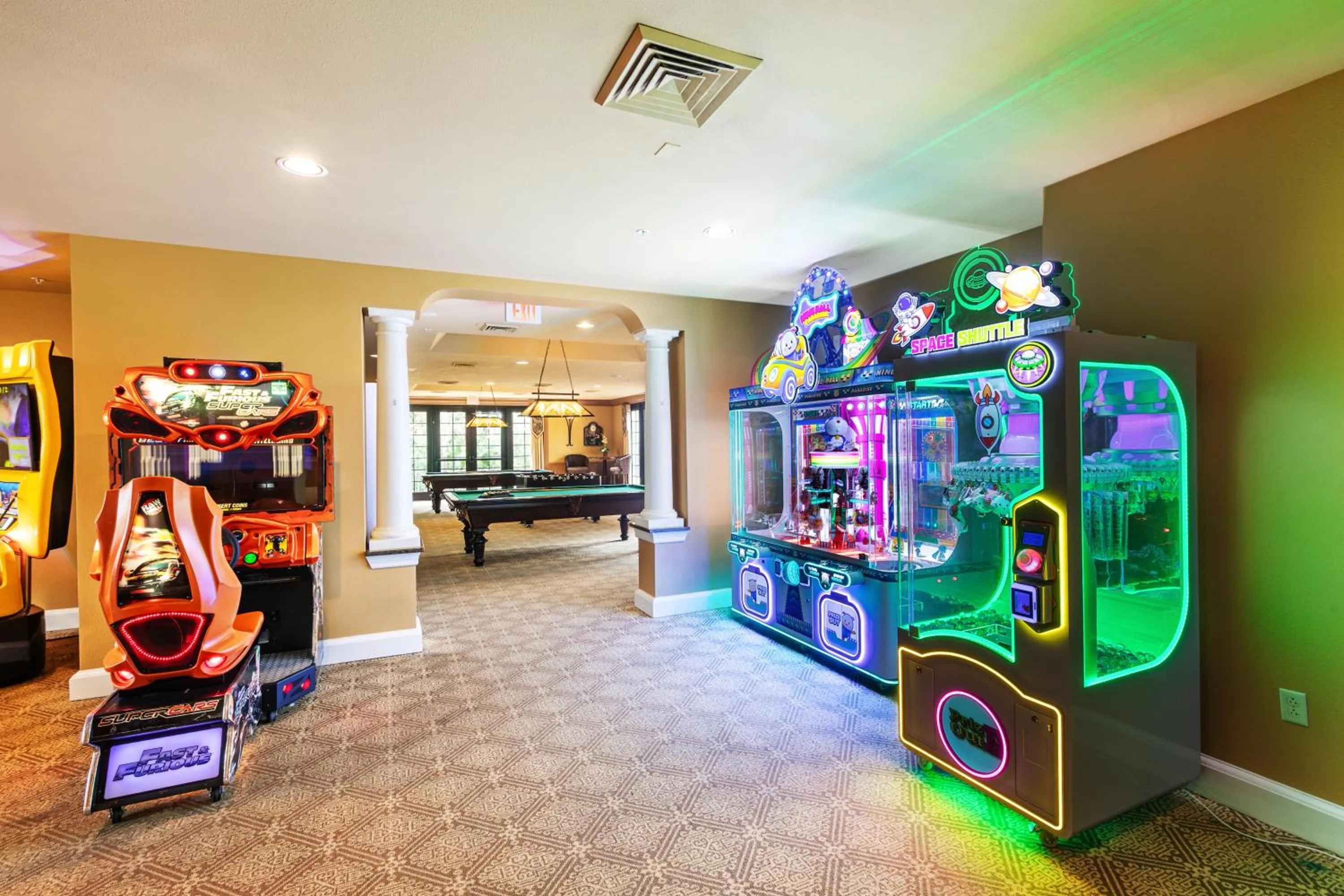 Game Room in The Berkley, Orlando