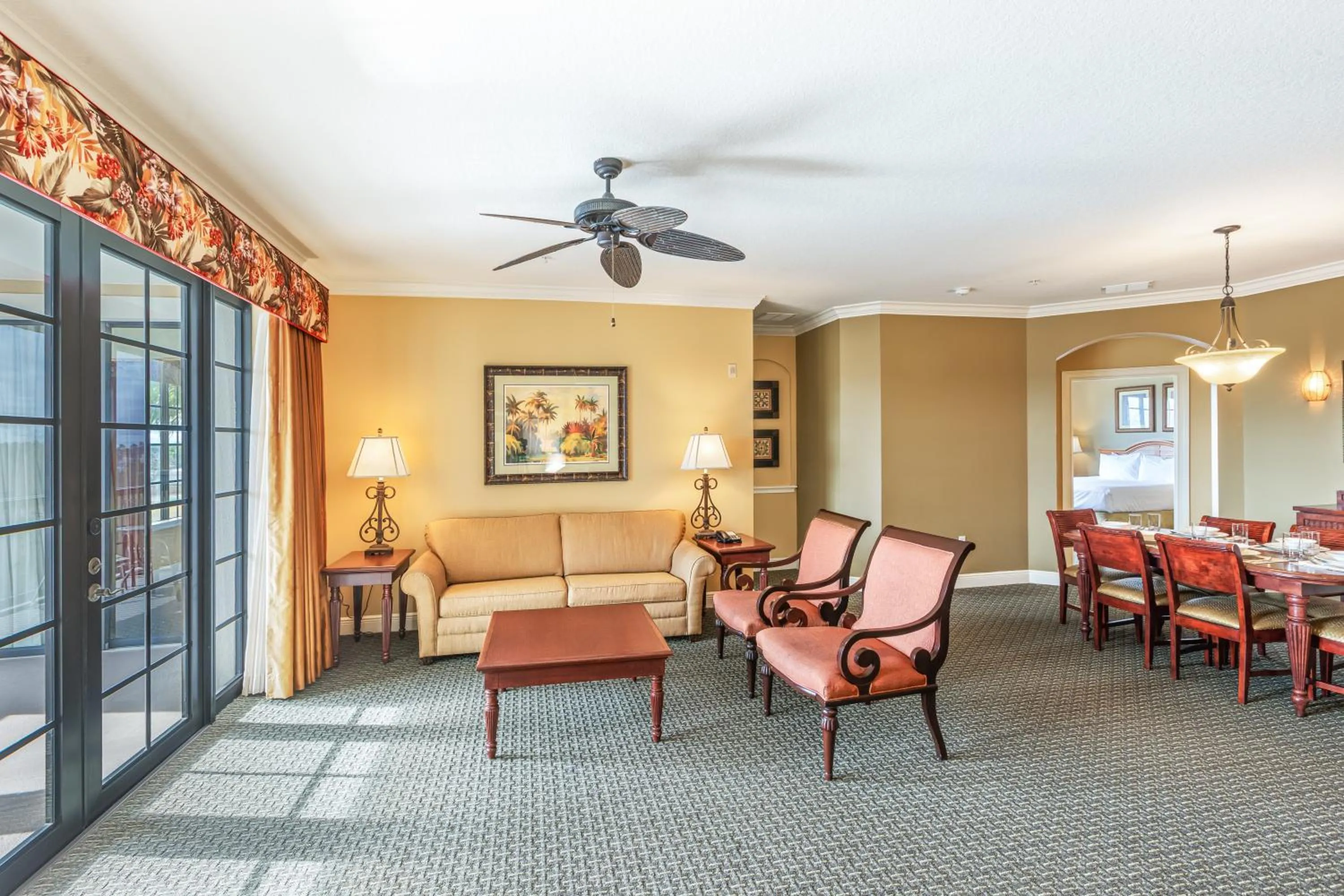 Living room in The Berkley, Orlando