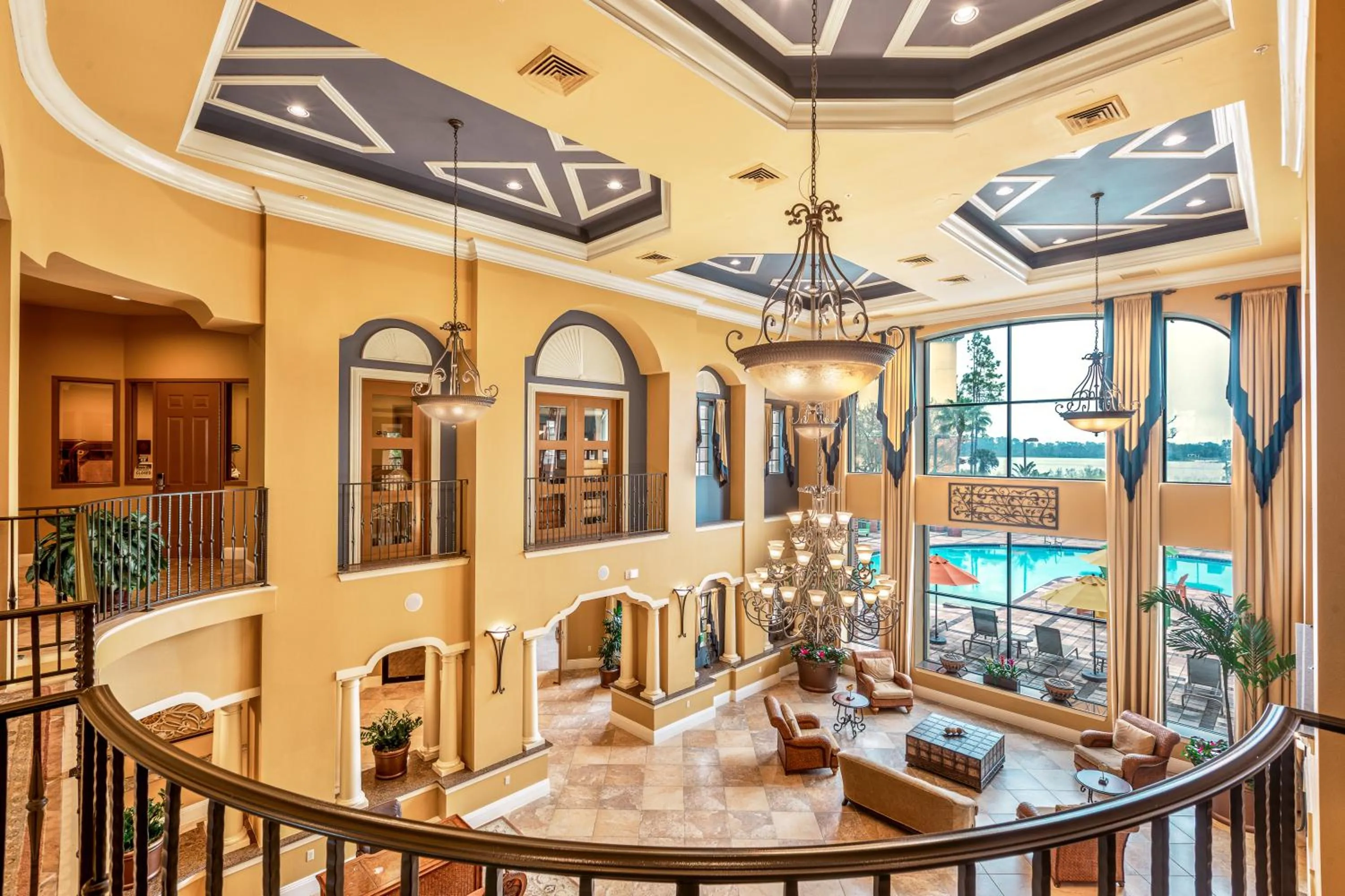 Seating area in The Berkley, Orlando