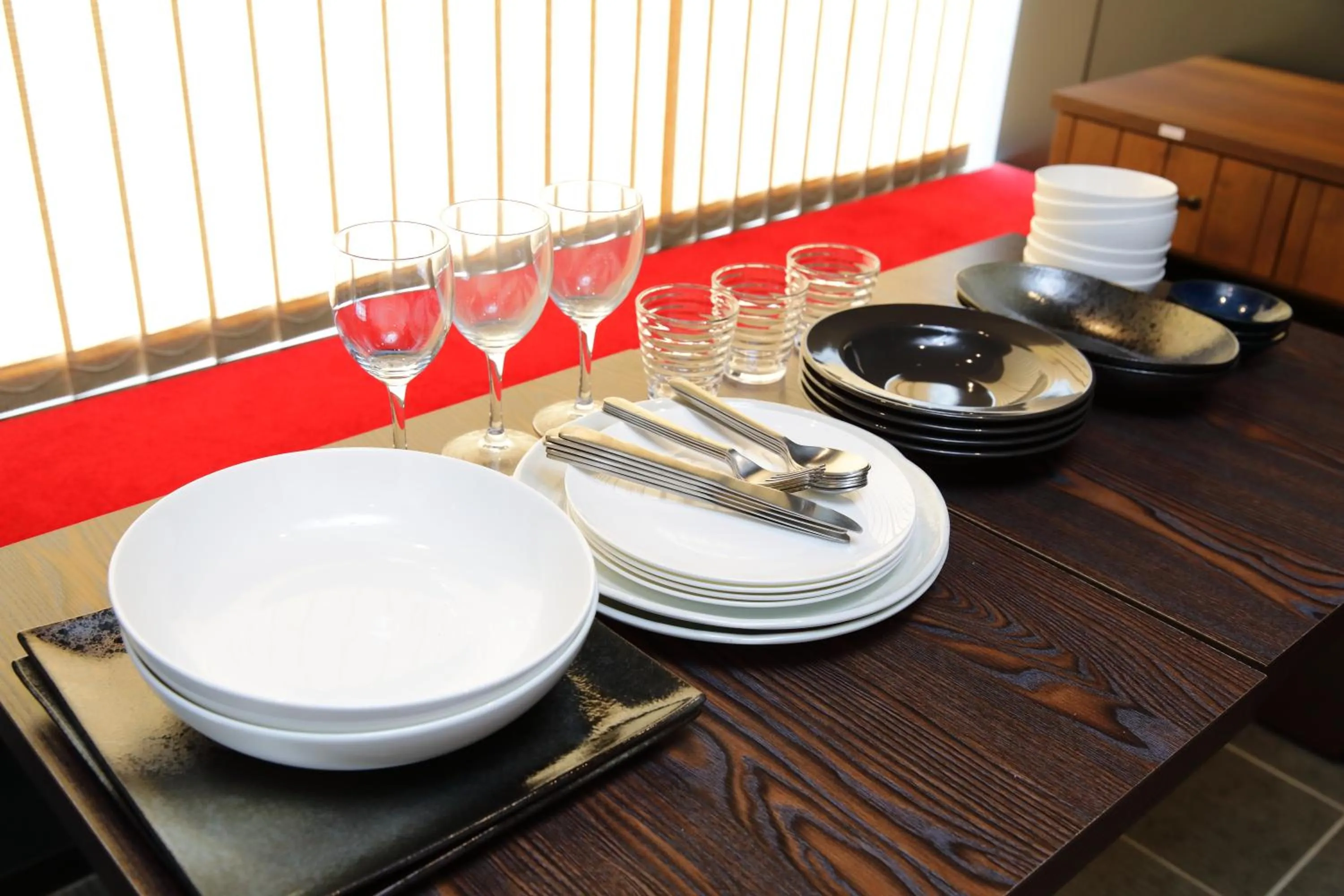 Kitchen or kitchenette in CHA-AN HOTEL UENO