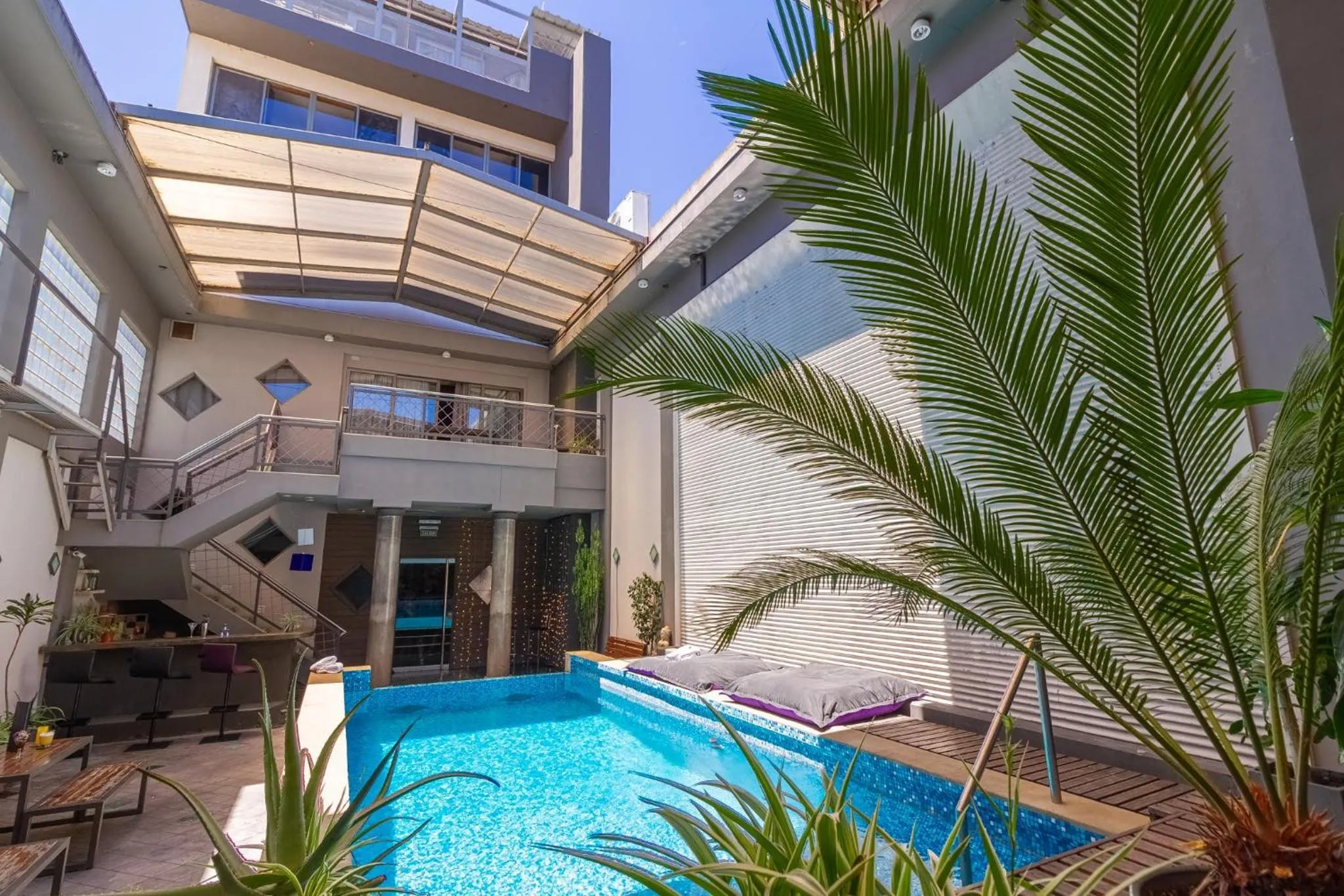 Swimming pool in Prodeo Hotel + Lounge