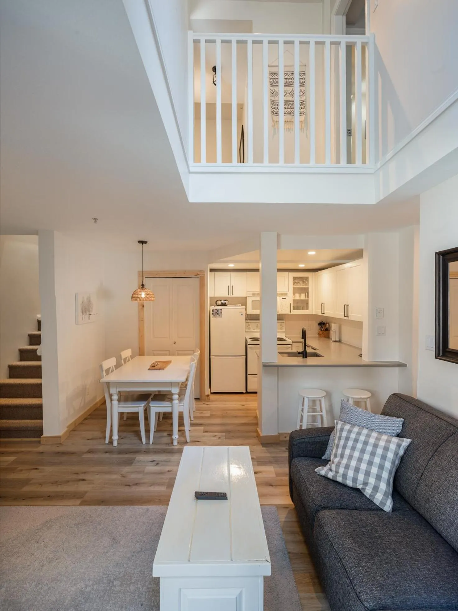 Living room in Glaciers Reach by Allseason Vacation Rentals