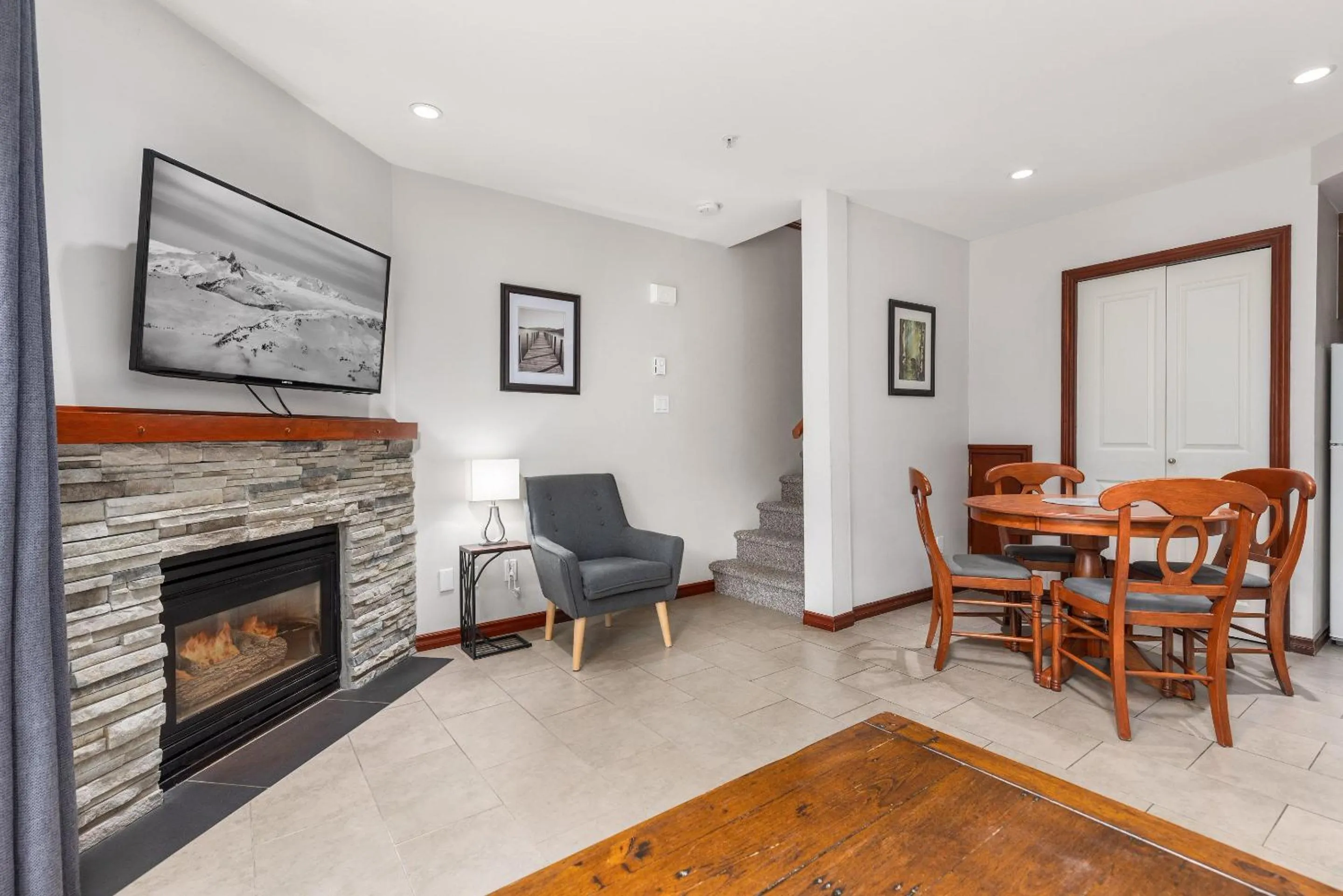 Living room in Glaciers Reach by Allseason Vacation Rentals