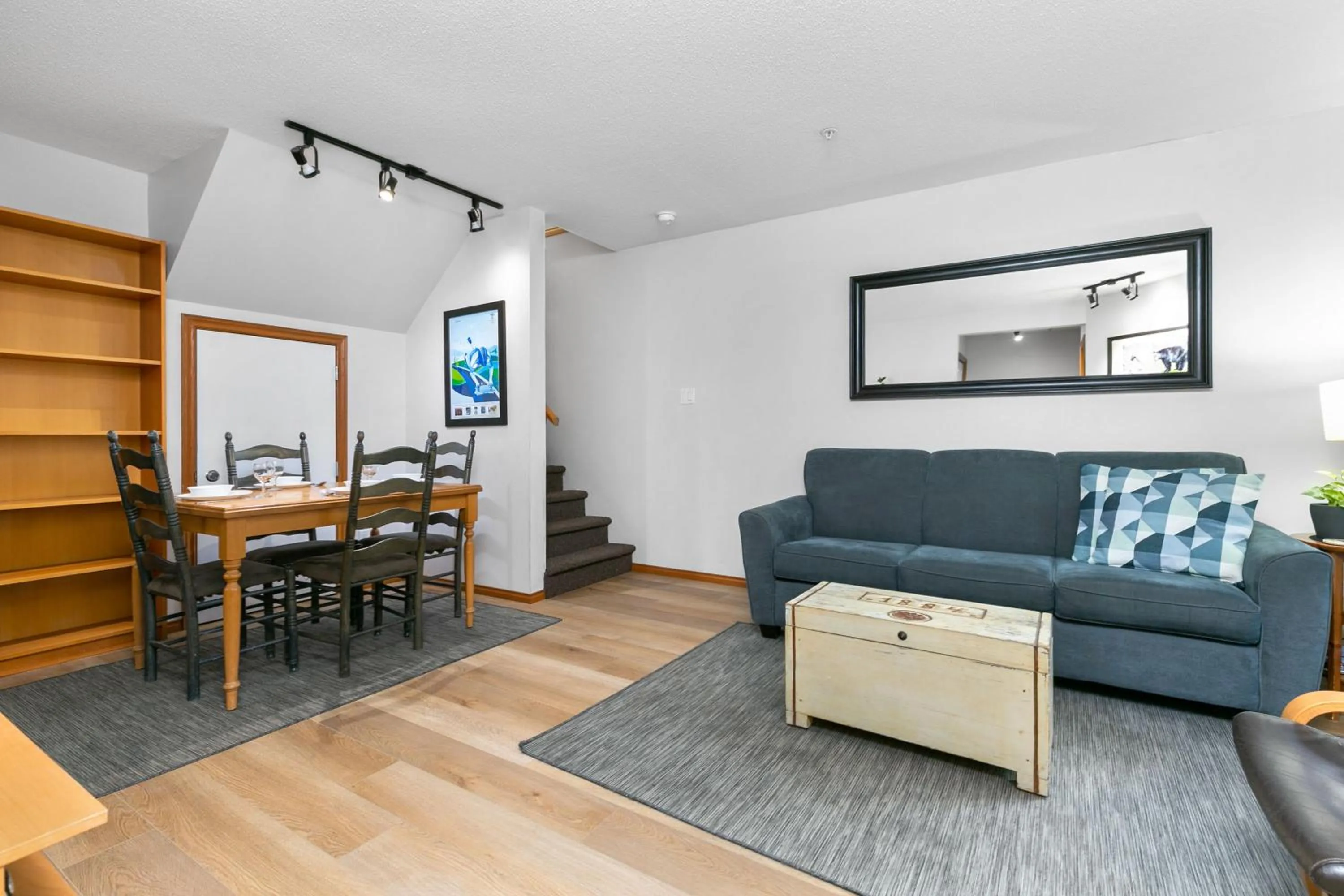 Living room in Glaciers Reach by Allseason Vacation Rentals