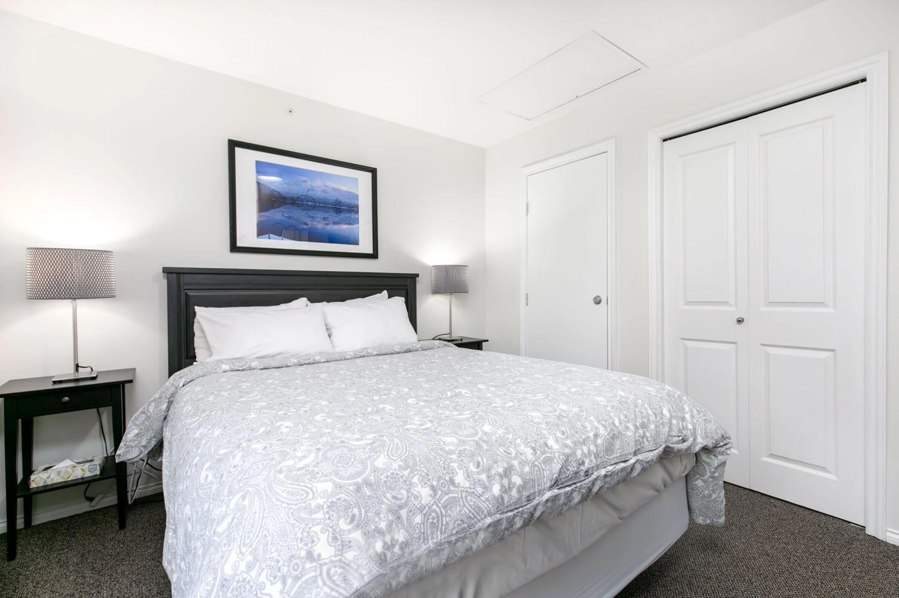 Bedroom, Bed in Glaciers Reach by Allseason Vacation Rentals