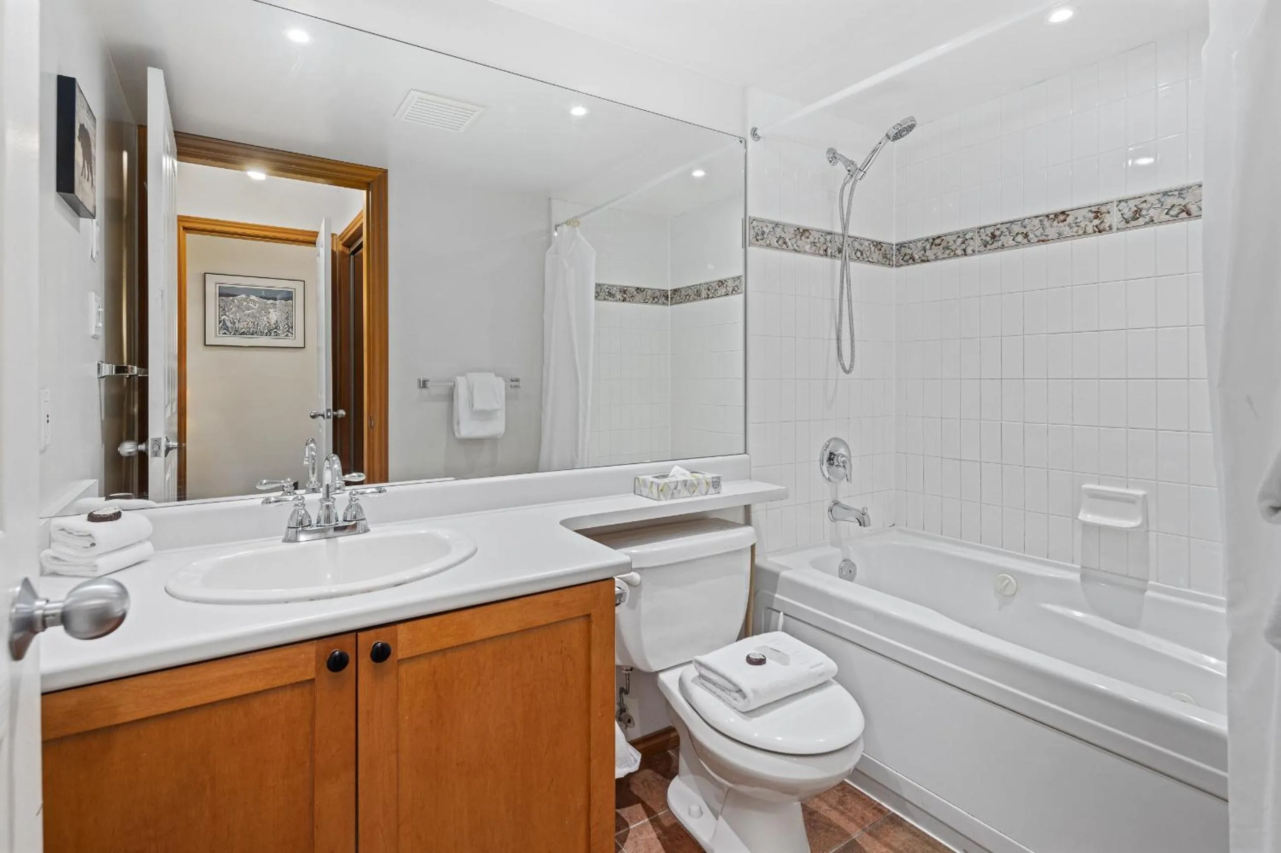 Bathroom in Glaciers Reach by Allseason Vacation Rentals