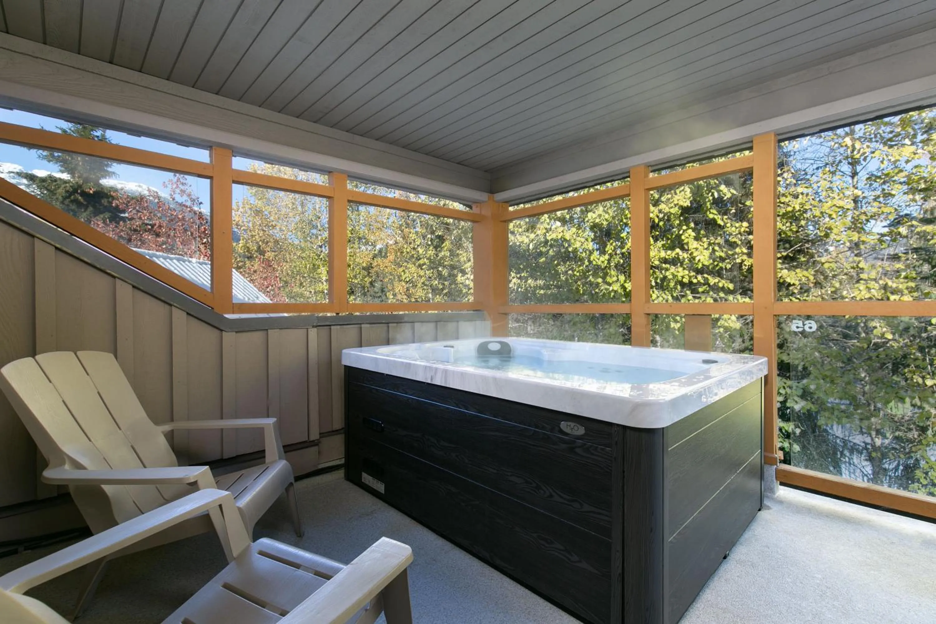 Hot Tub in Glaciers Reach by Allseason Vacation Rentals