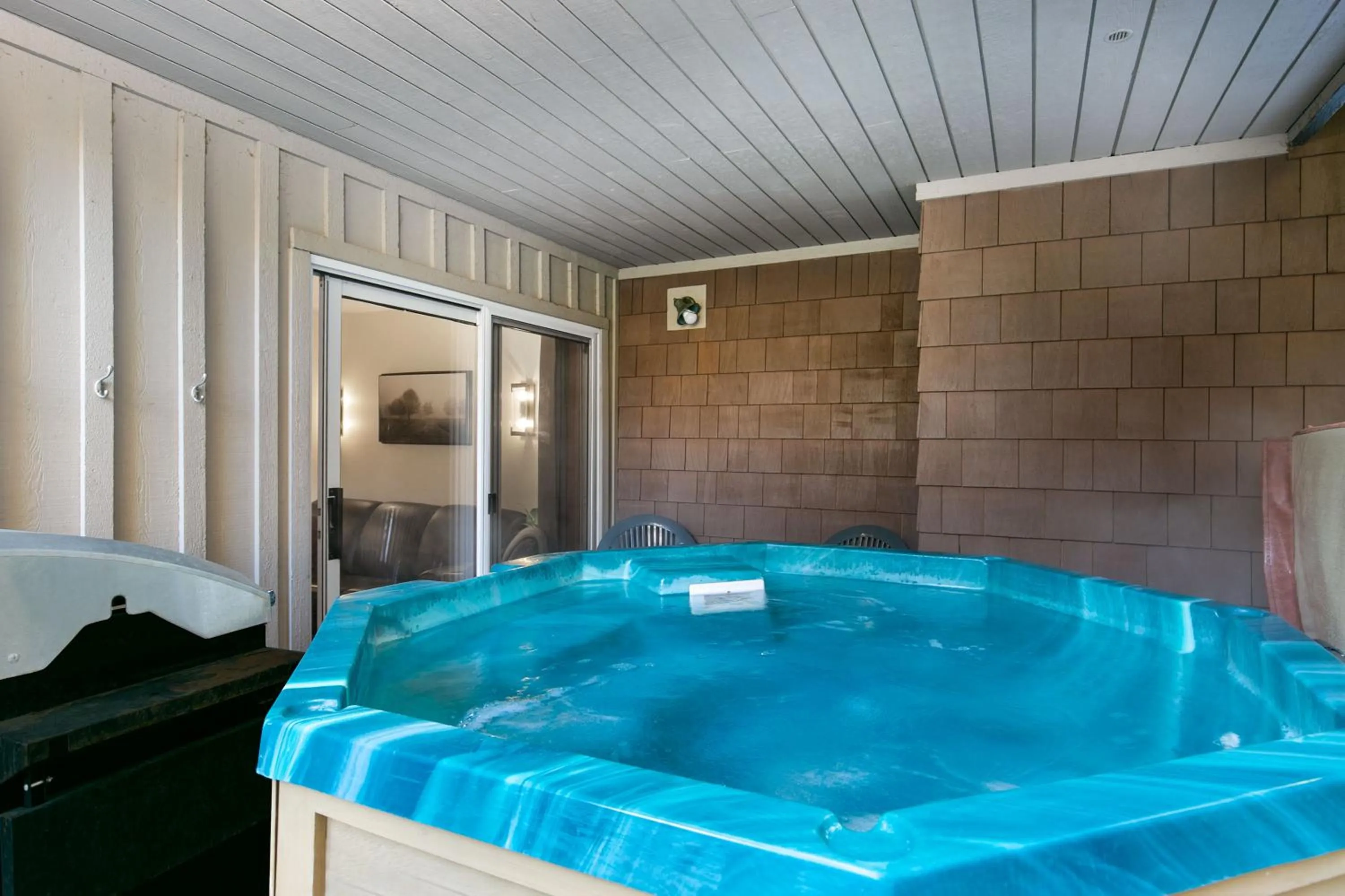 Hot Tub in Glaciers Reach by Allseason Vacation Rentals