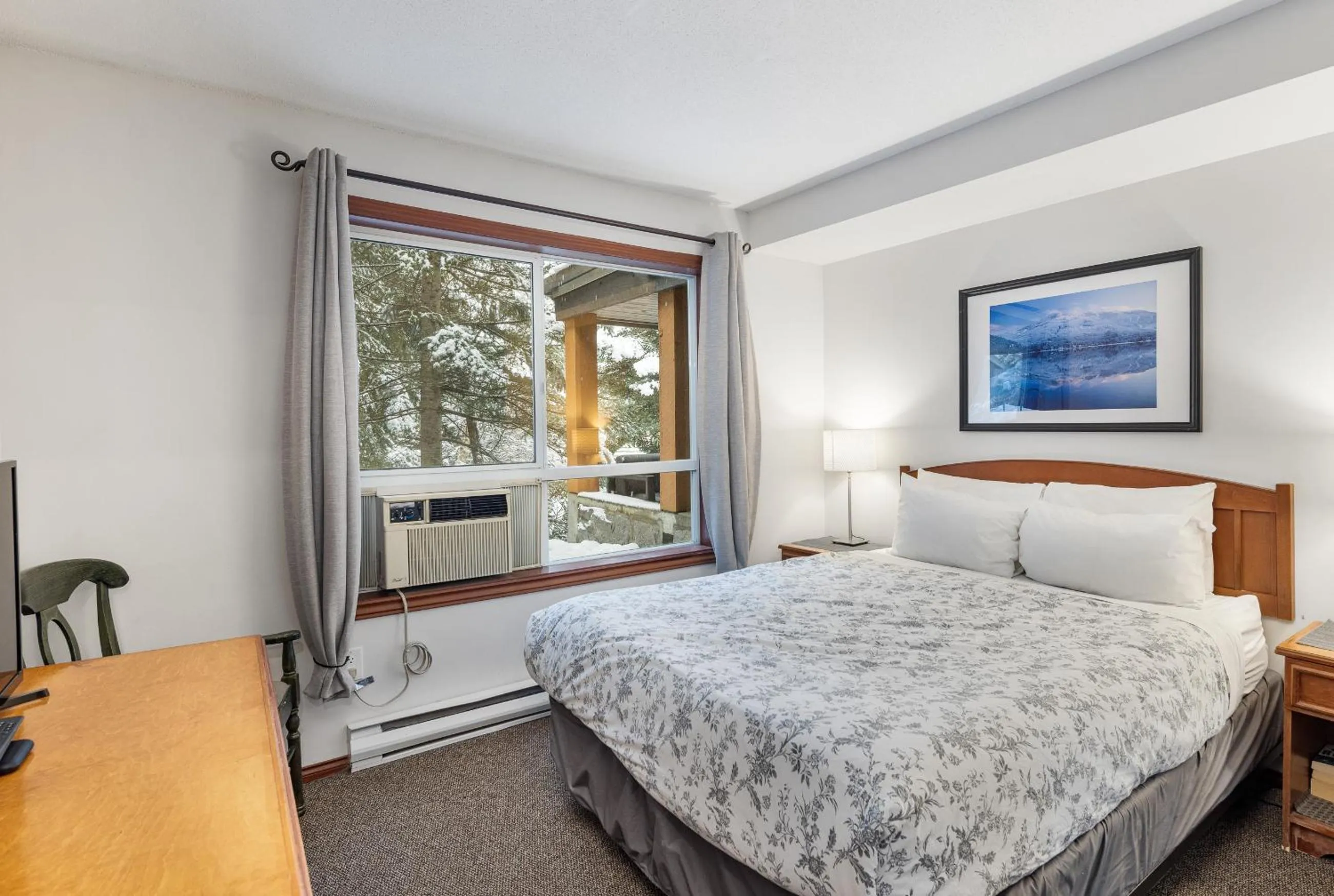Bedroom, Bed in Glaciers Reach by Allseason Vacation Rentals