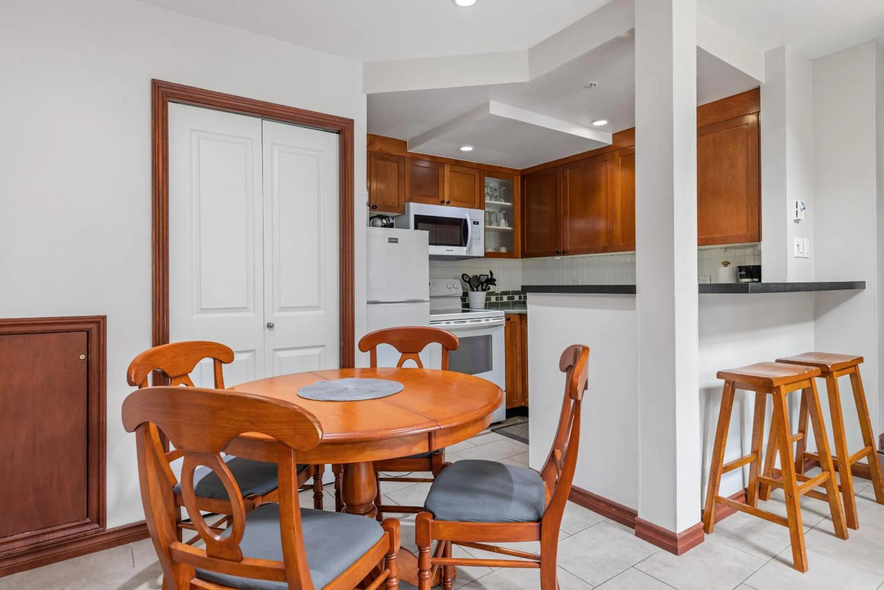 kitchen in Glaciers Reach by Allseason Vacation Rentals