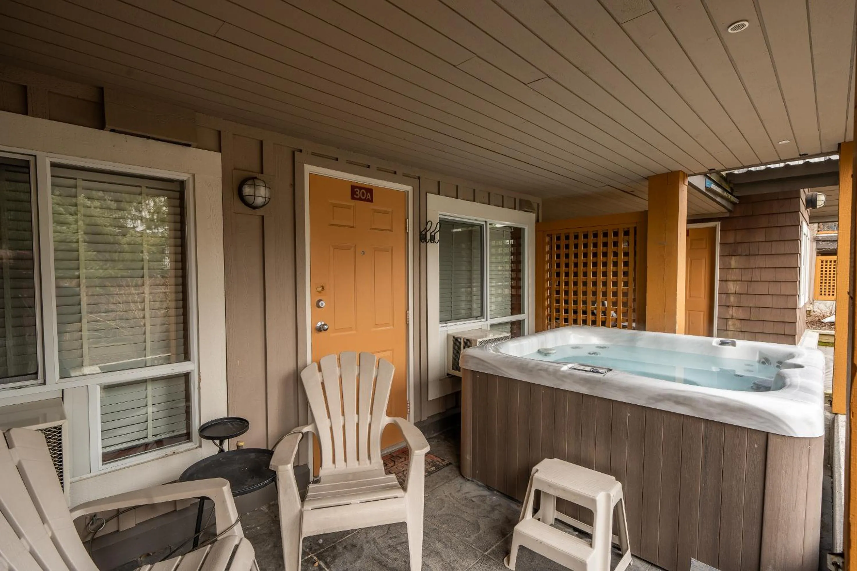 Hot Tub in Glaciers Reach by Allseason Vacation Rentals
