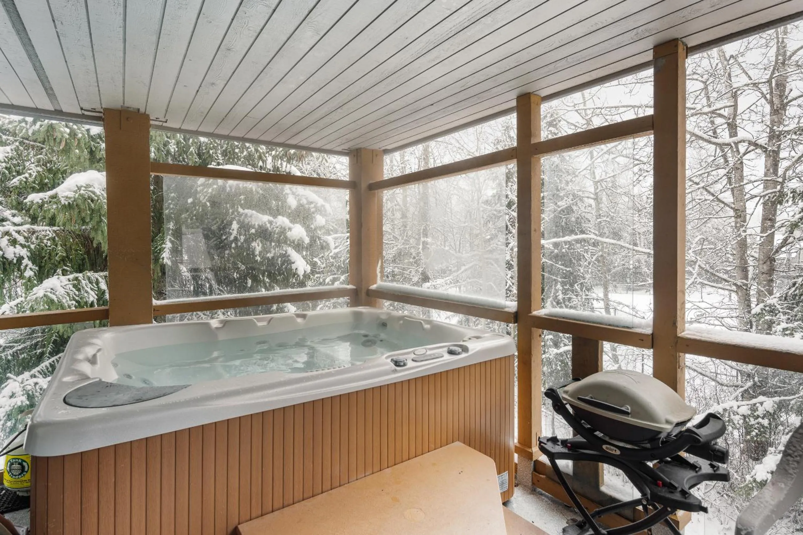 Hot Tub in Glaciers Reach by Allseason Vacation Rentals