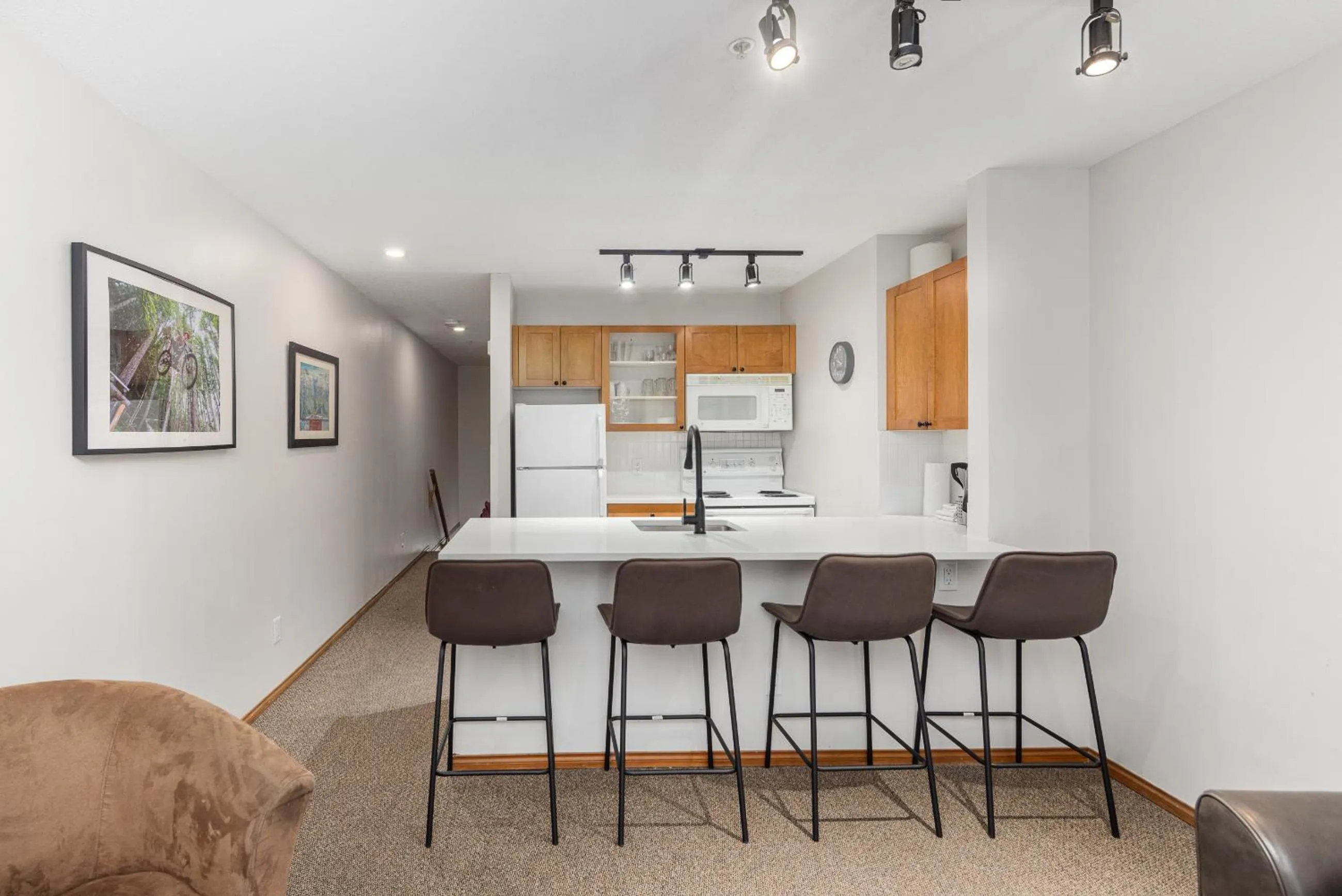 kitchen in Glaciers Reach by Allseason Vacation Rentals