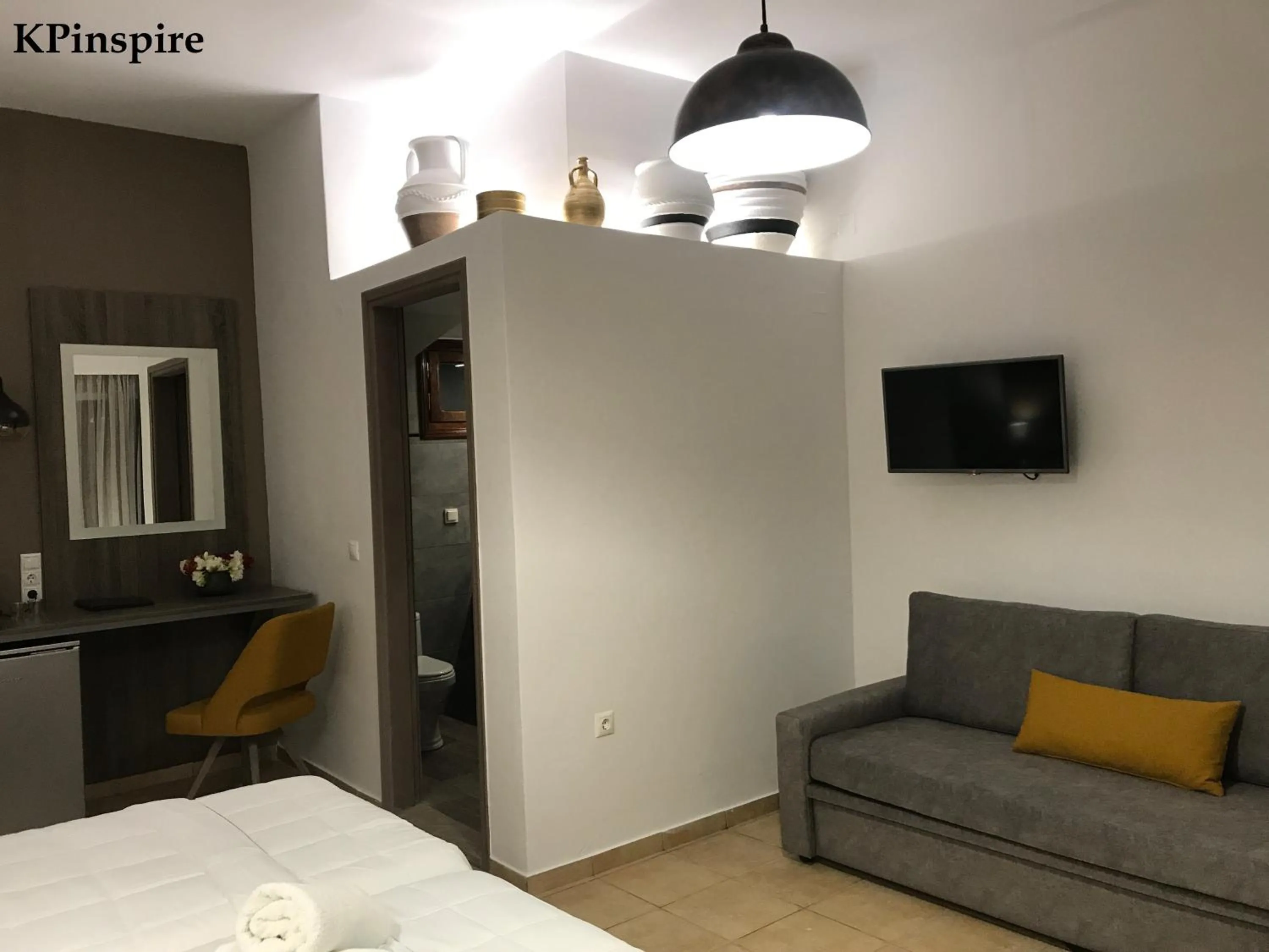 Bed in Iapetos Village