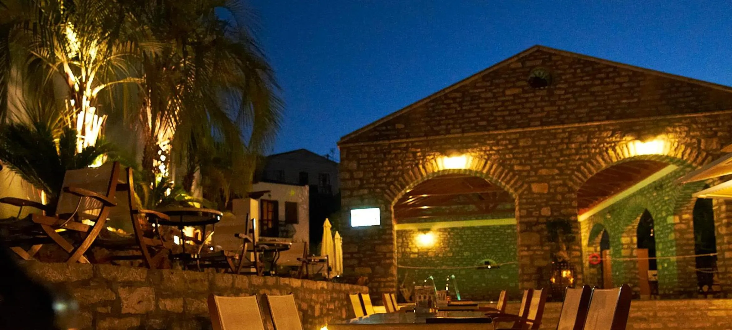 Swimming pool in Iapetos Village