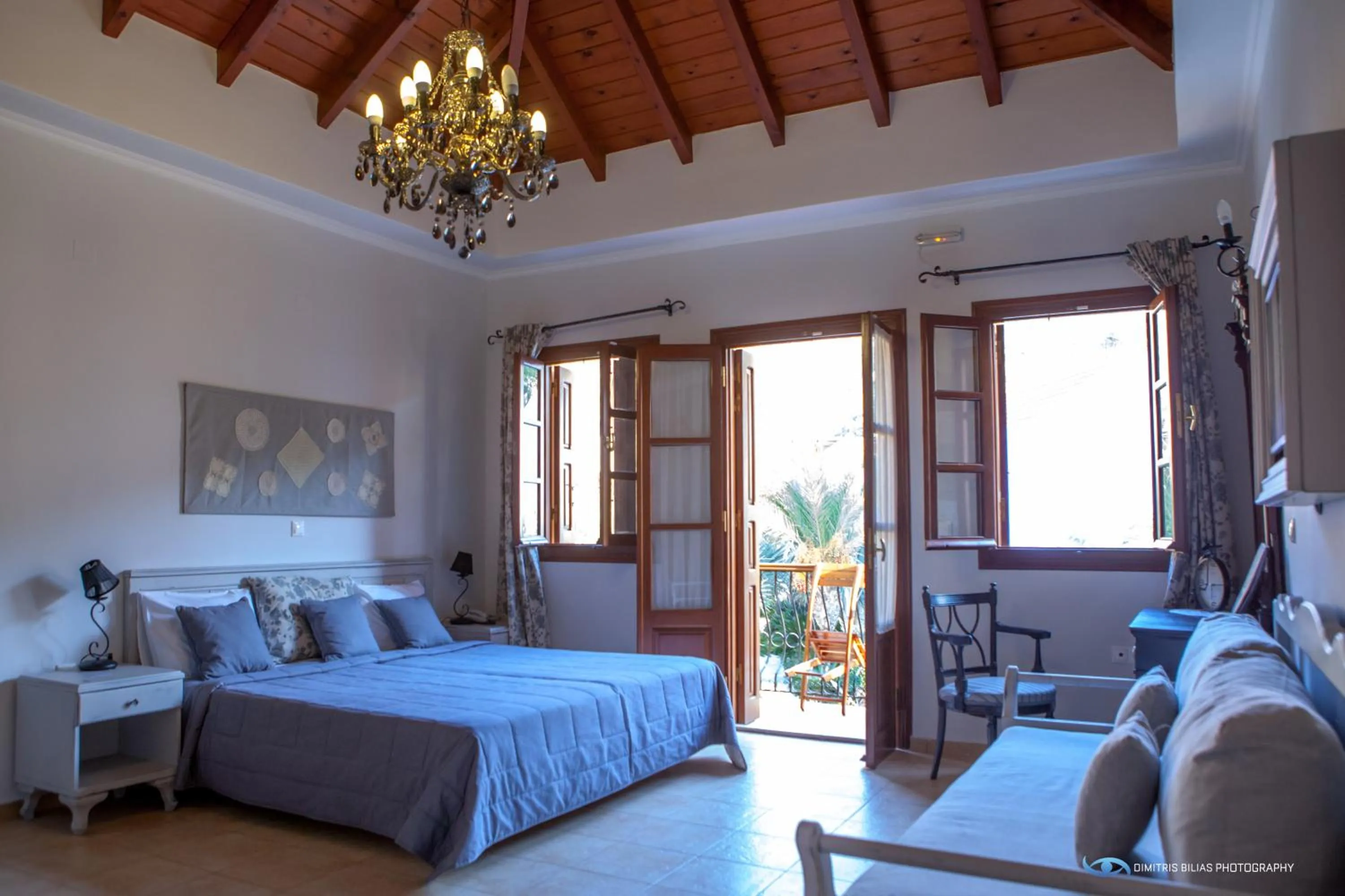 Bed in Iapetos Village