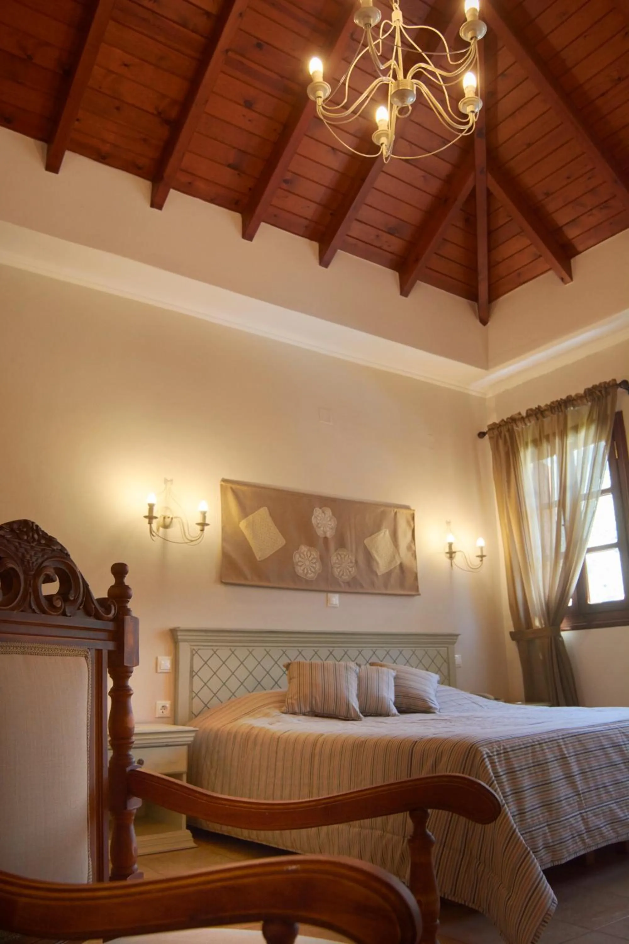 Bed in Iapetos Village