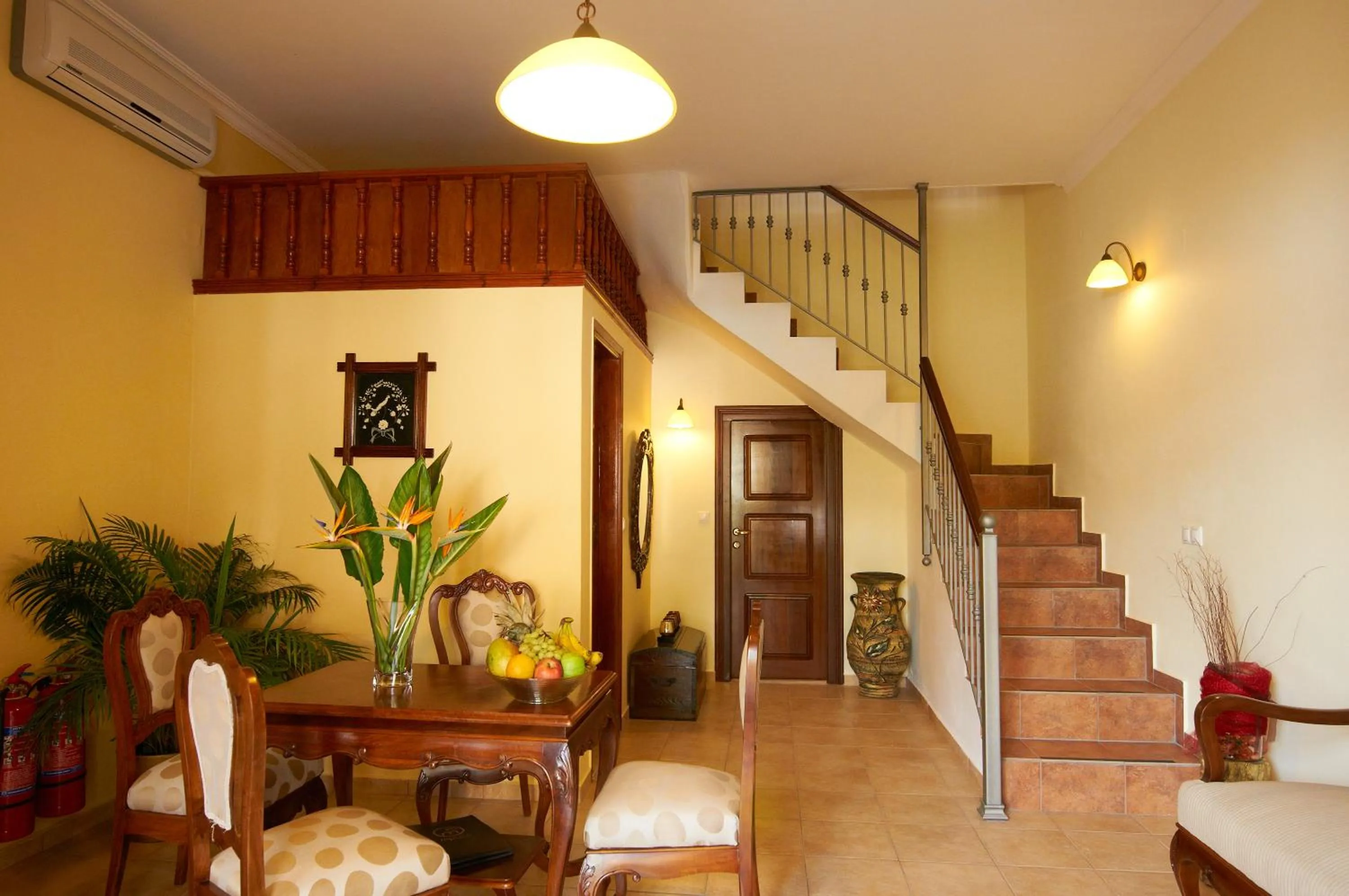 Dining area in Iapetos Village