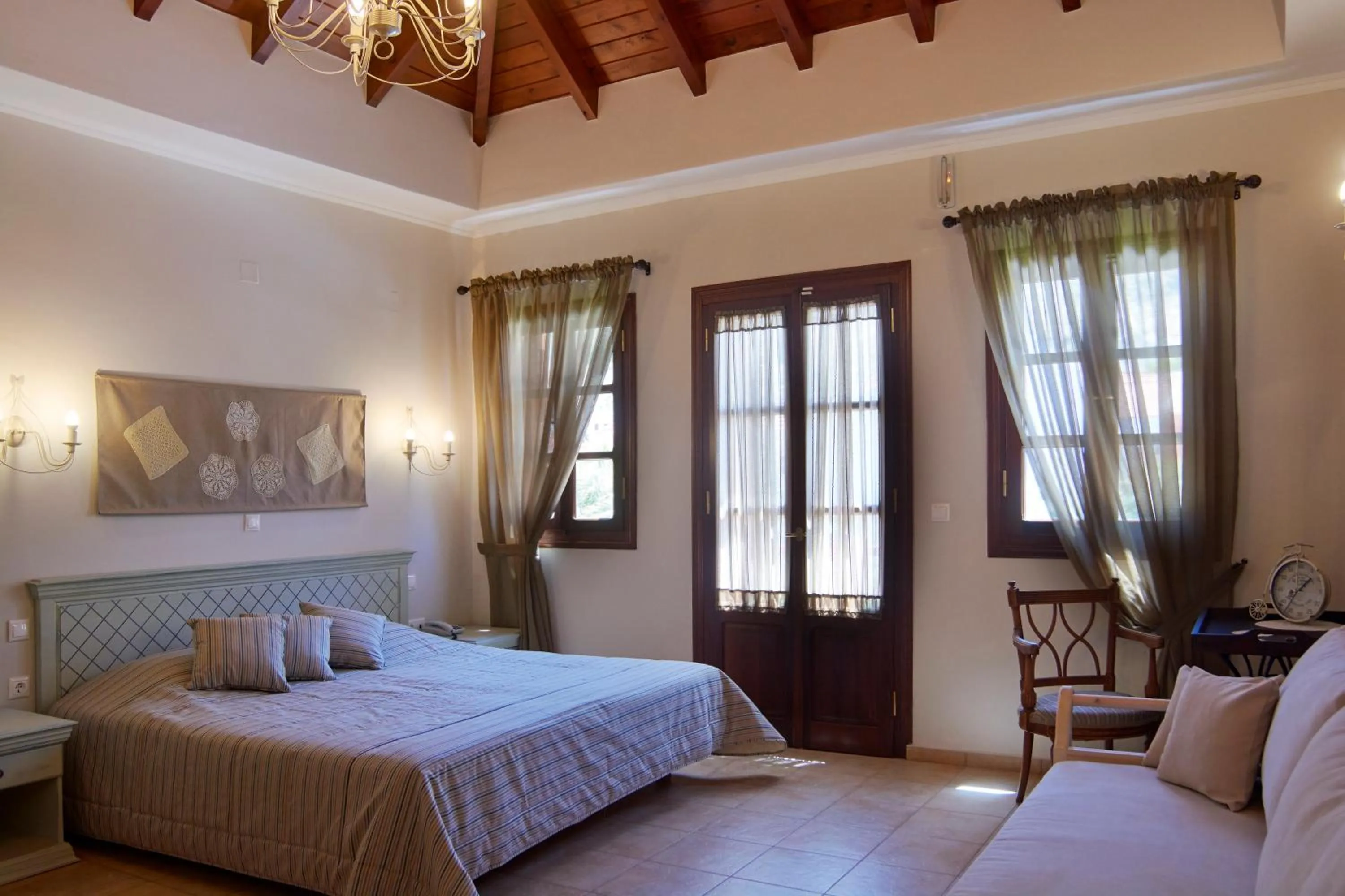 Bed in Iapetos Village