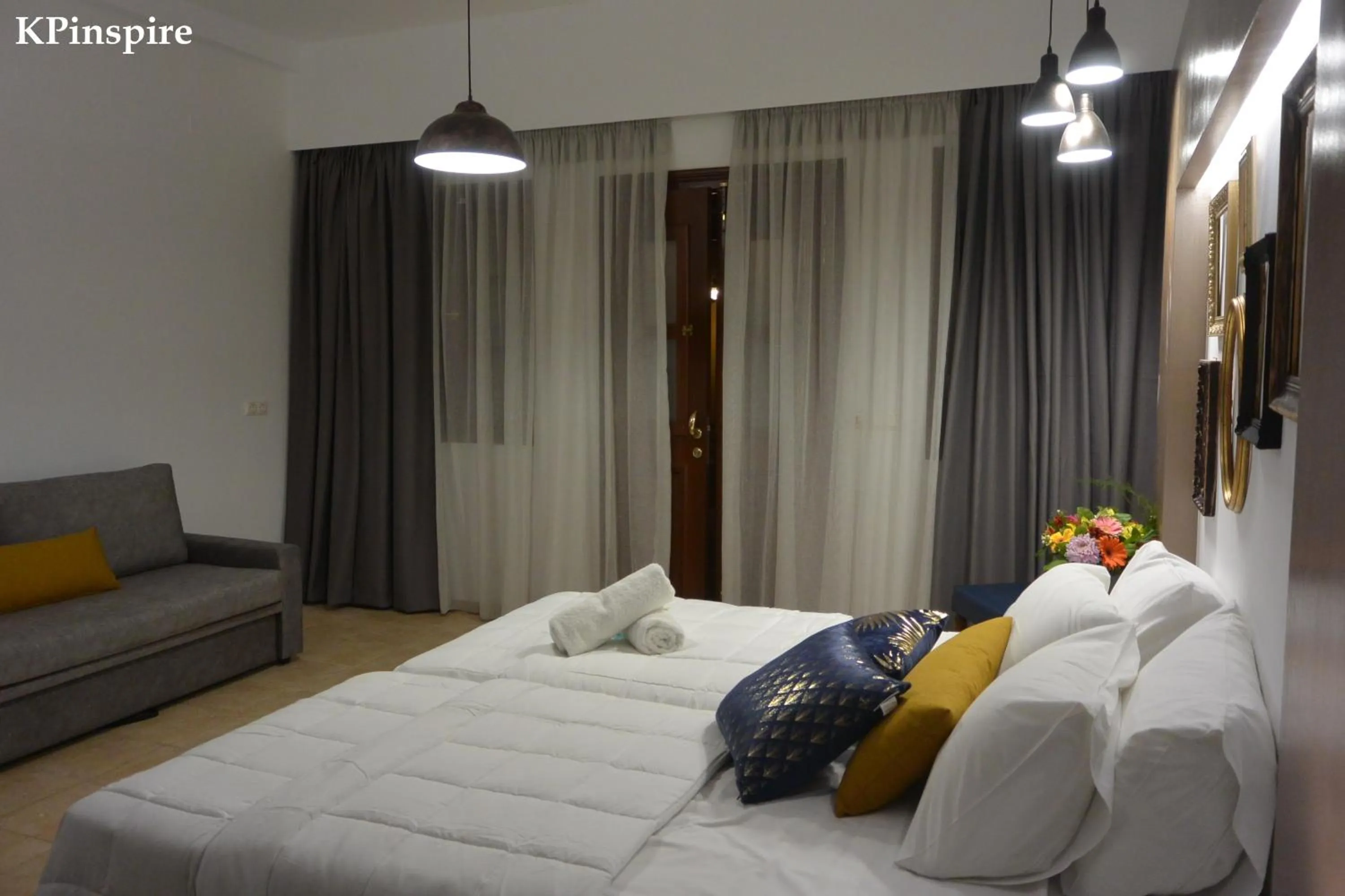 Bed in Iapetos Village