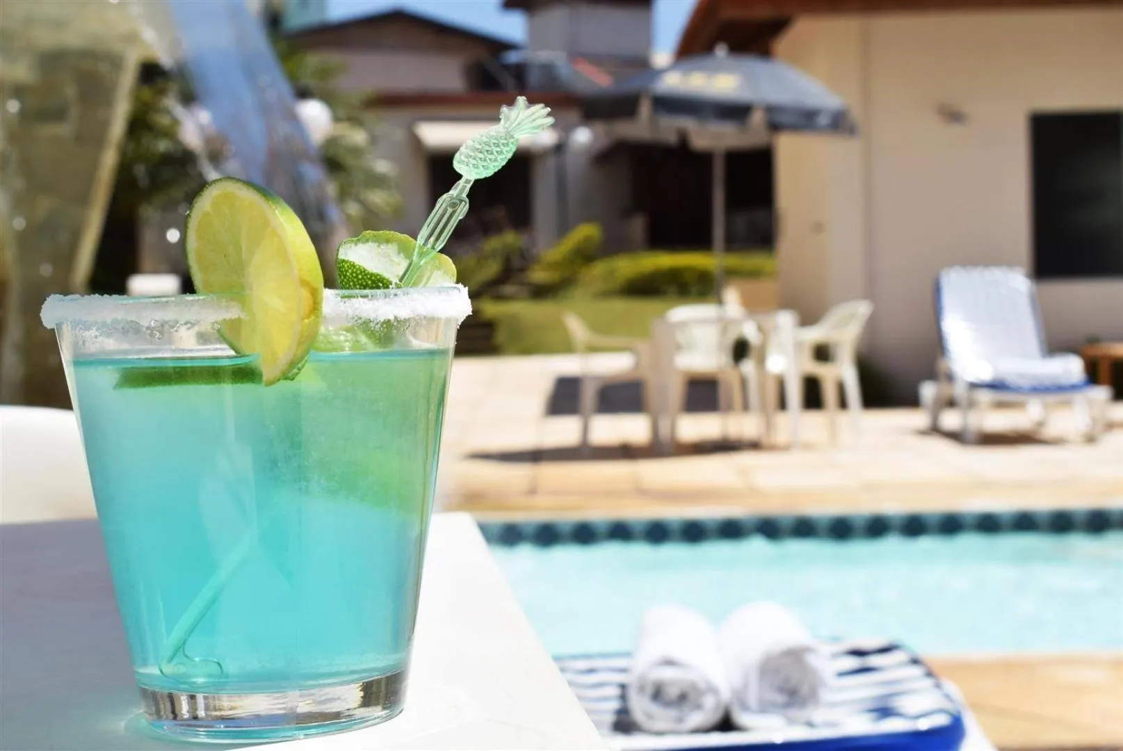Swimming pool in Hotel CasaBlanca