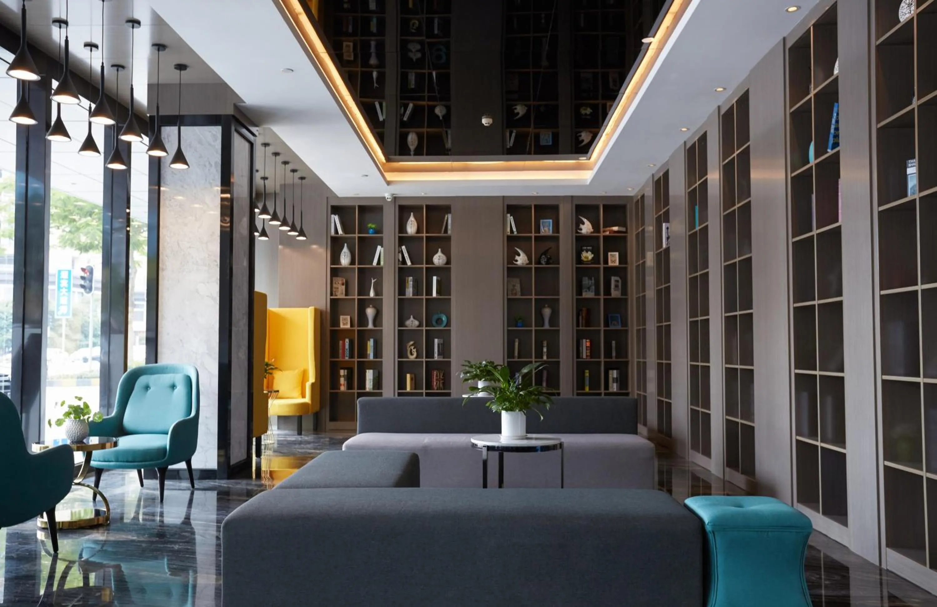 Lobby or reception in Paco Hotel Guangzhou Baiyun Airport Liantang Metro