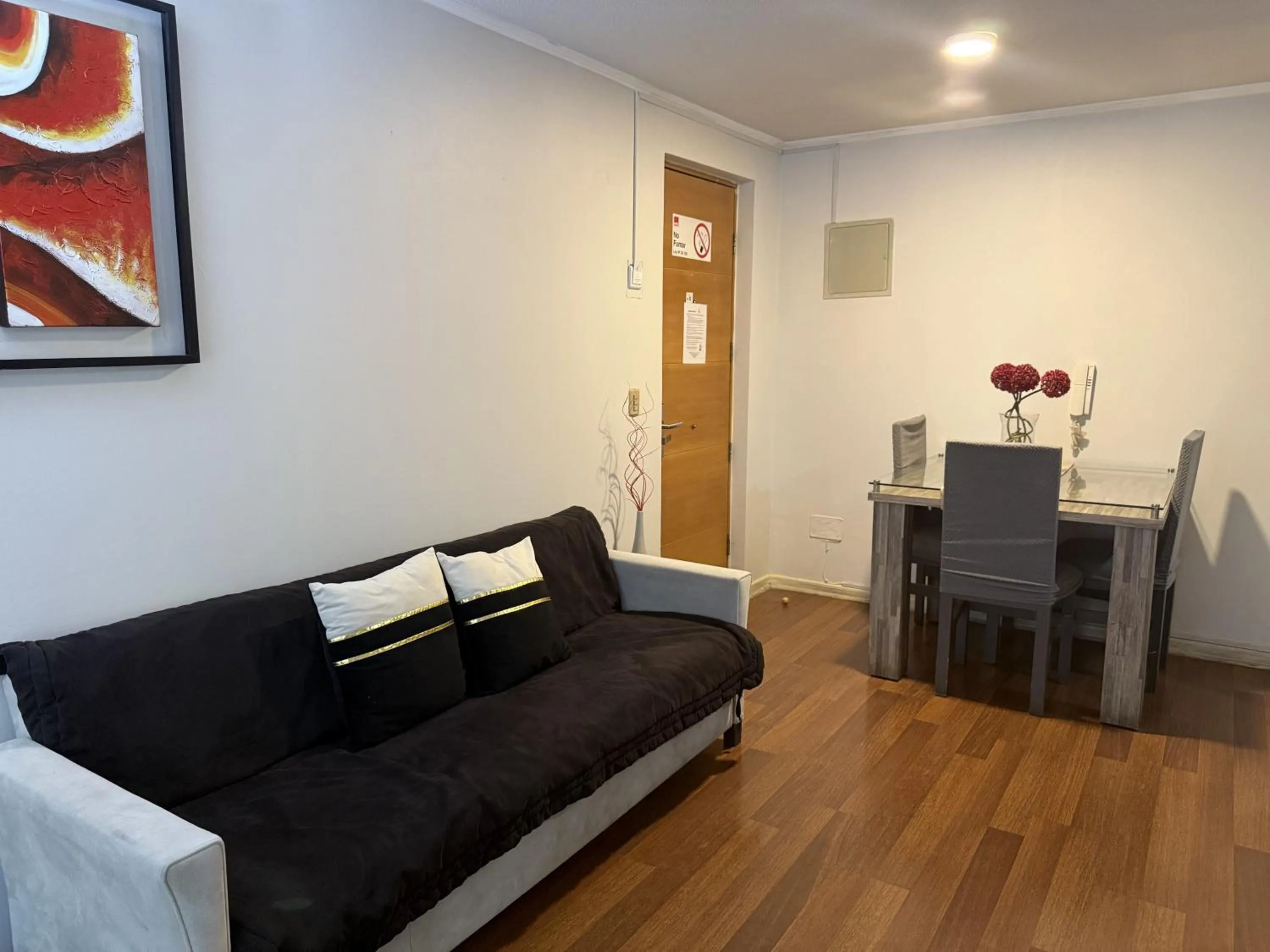 Living room in VR Suite Santiago