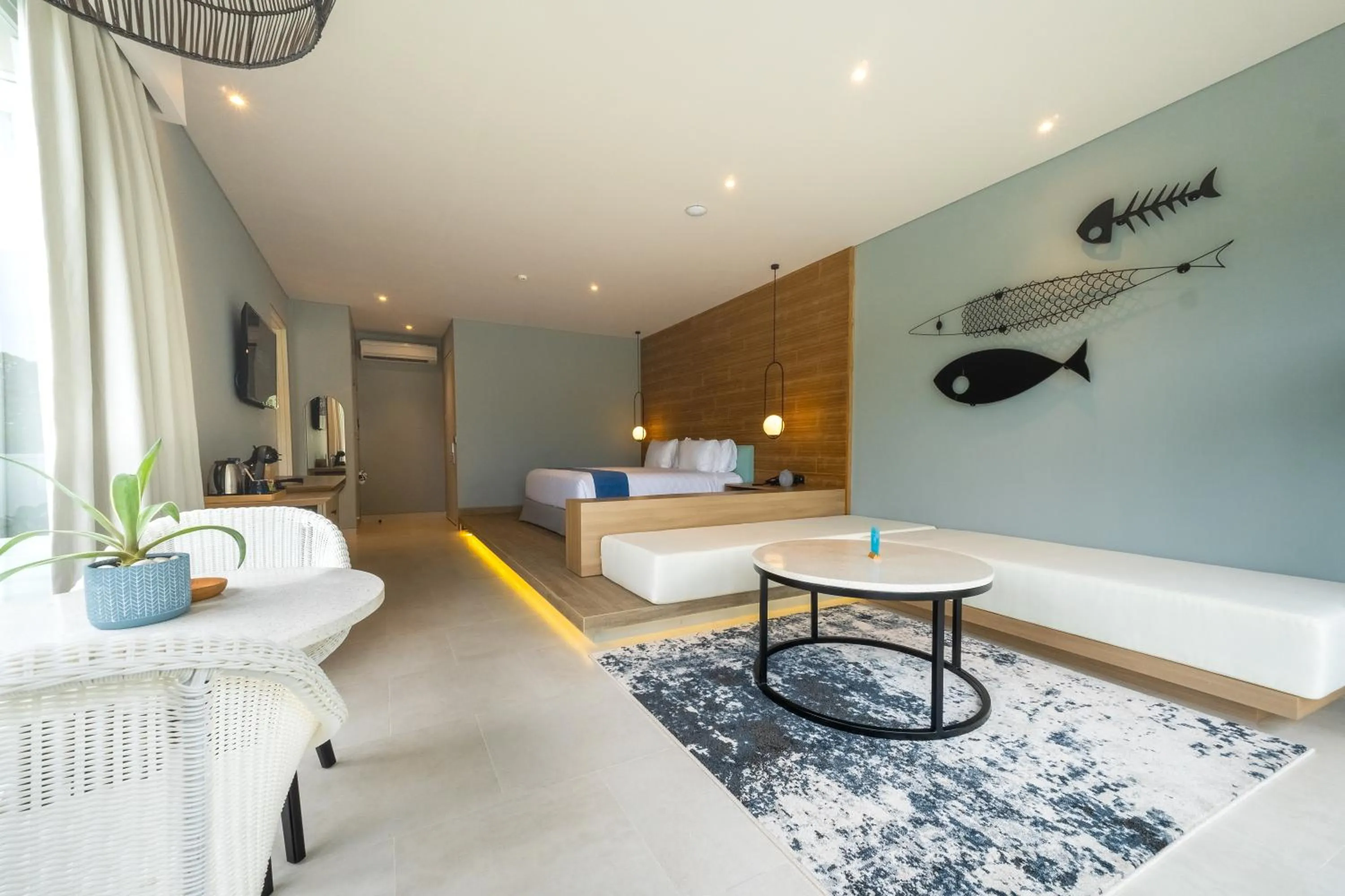 Bedroom, Bed in Novus Jiva Anyer