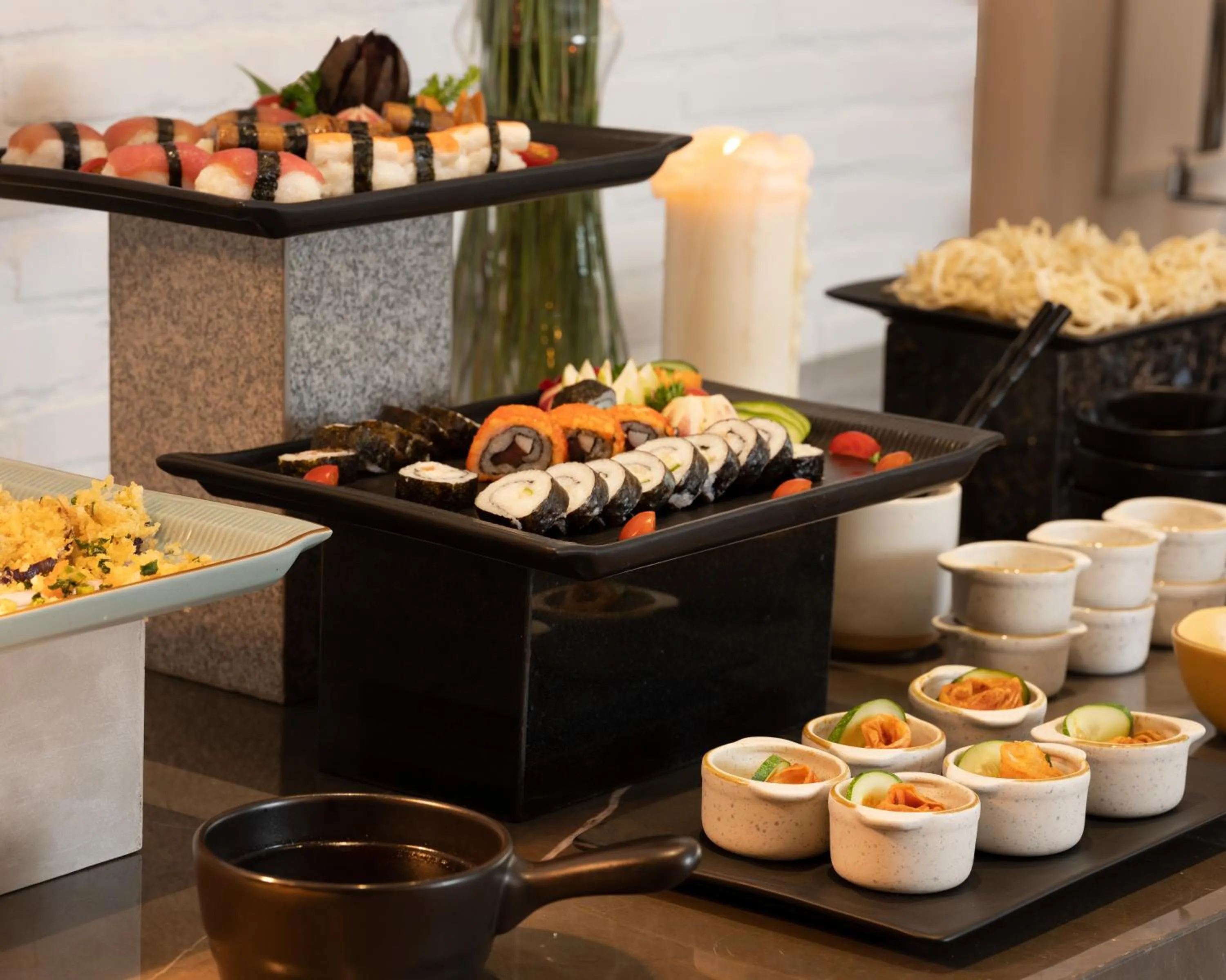 Buffet breakfast in Novus Jiva Anyer