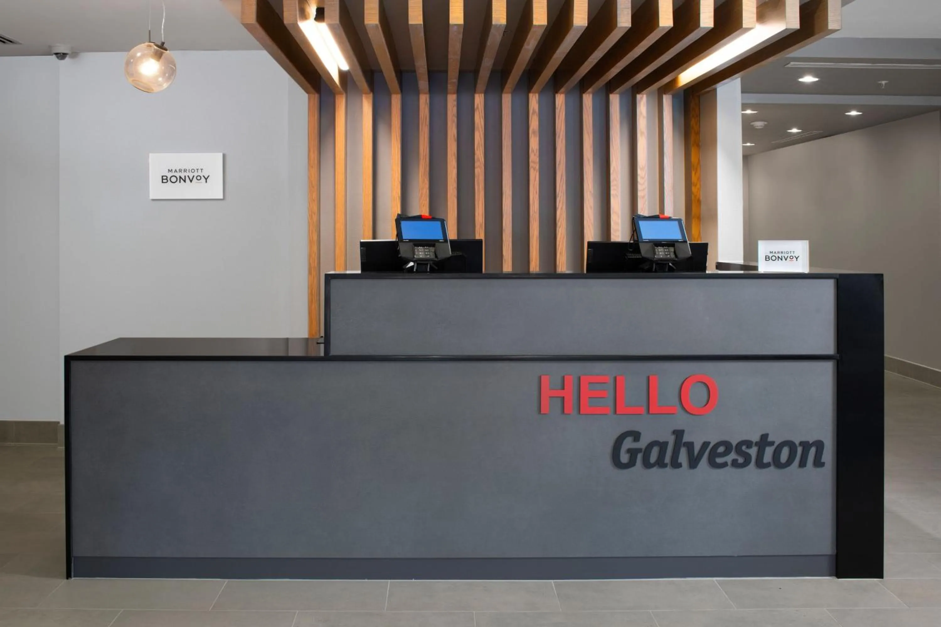 Lobby or reception in TownePlace Suites by Marriott Galveston Island