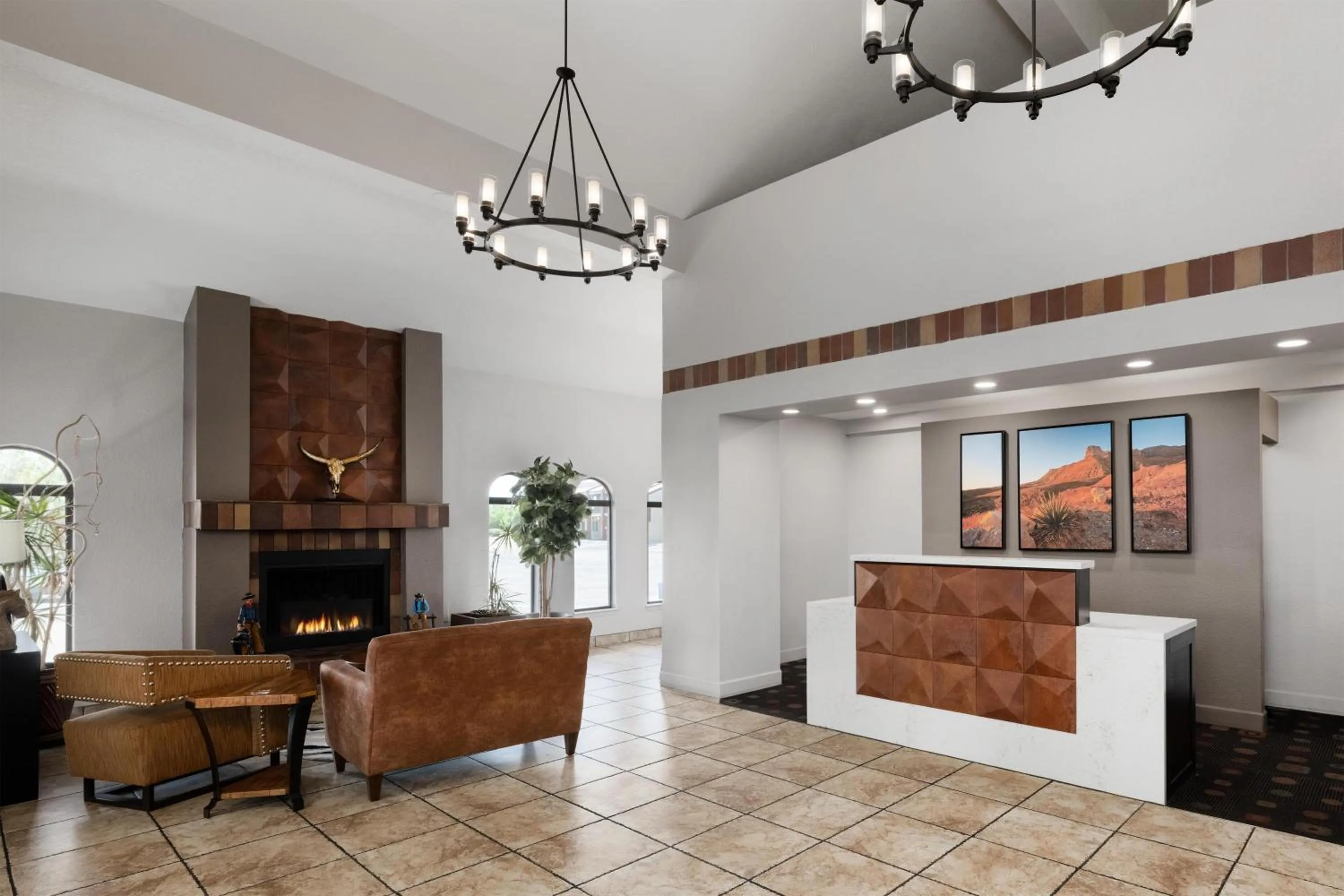 Lobby or reception in Best Western Discovery Inn