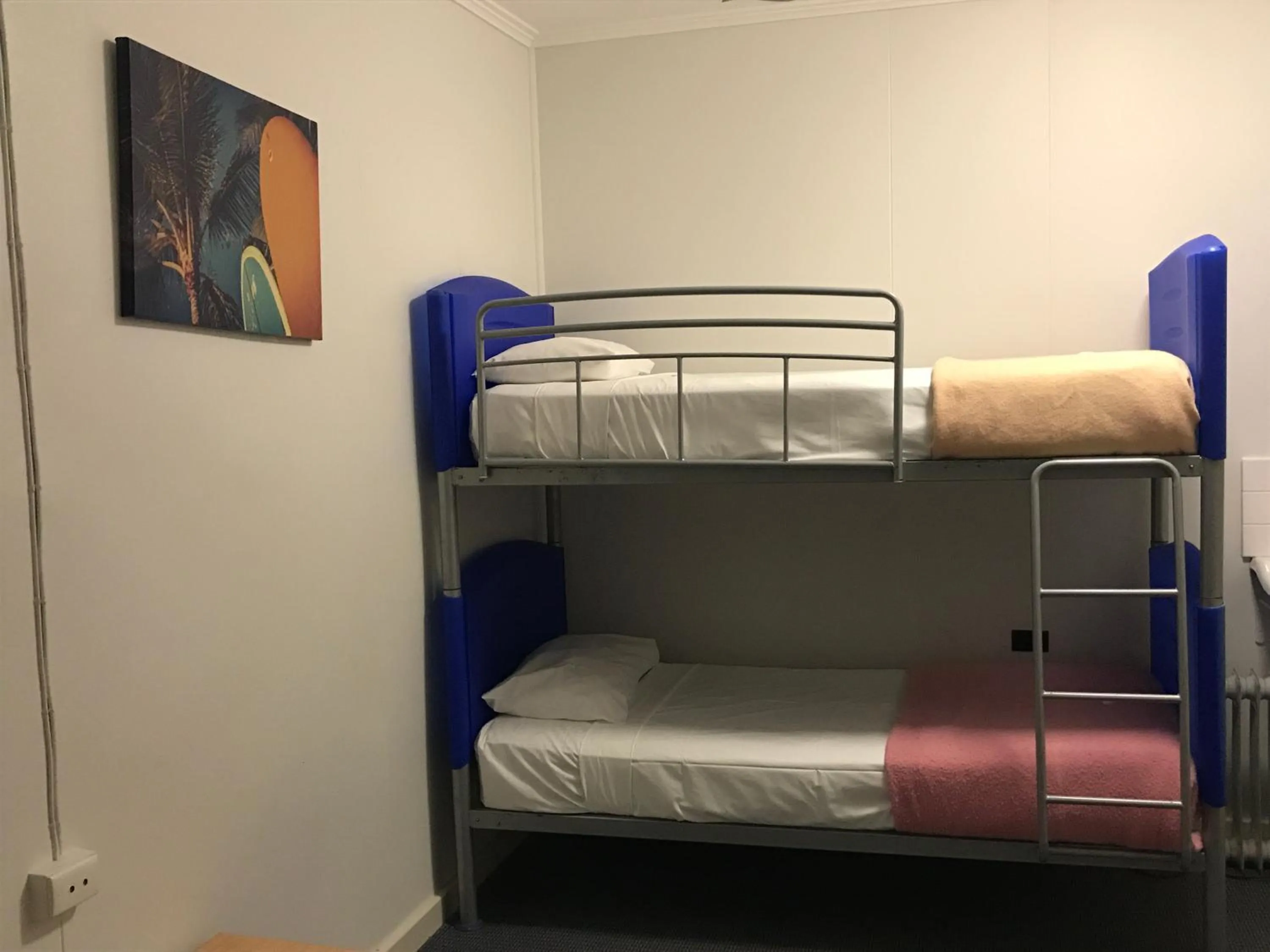 bunk bed in Tin Can Bay Budget Accommodation