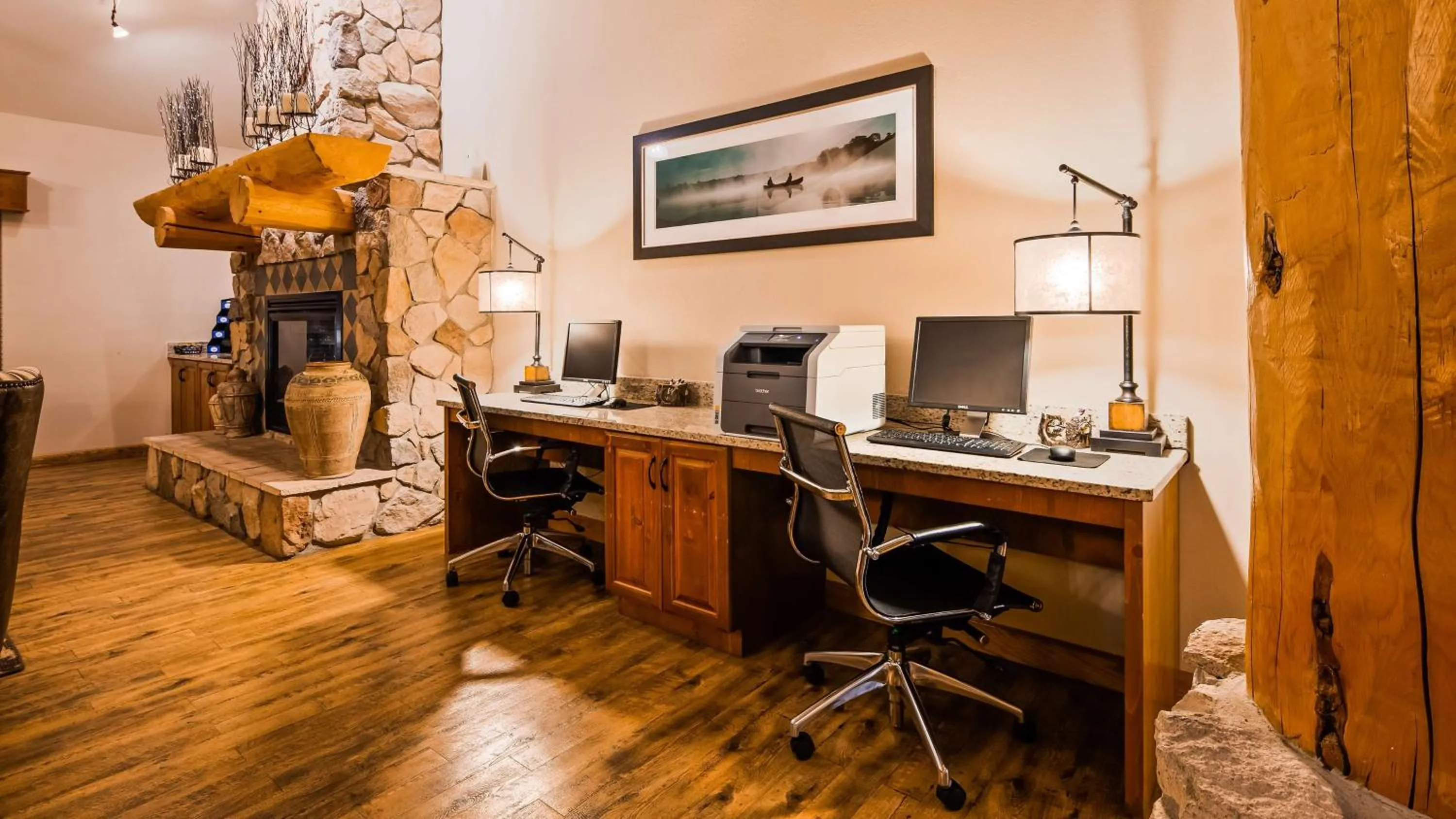 On site in Best Western Plus Sidney Lodge