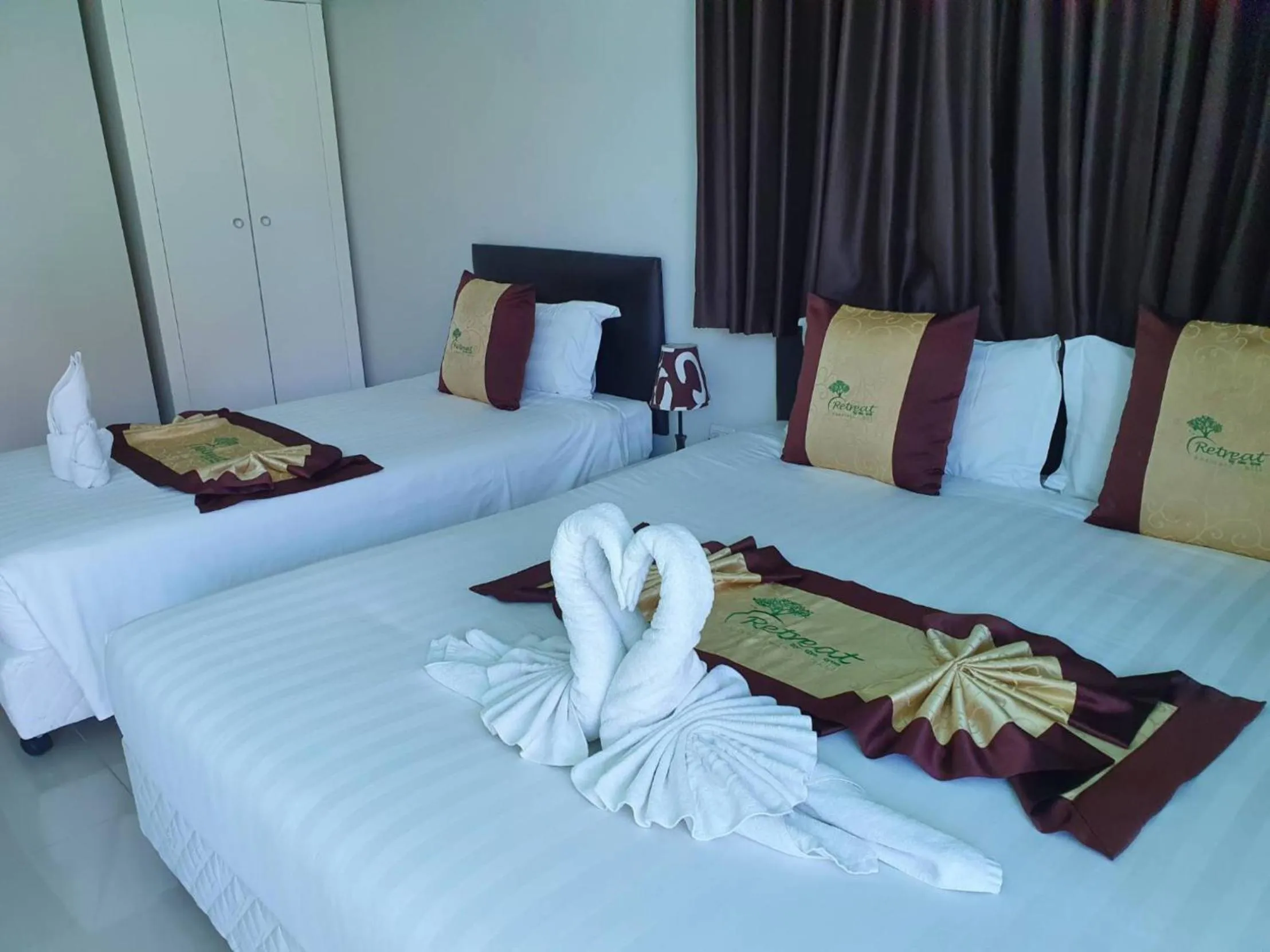 Bedroom, Bed in Retreat Resort Pattaya