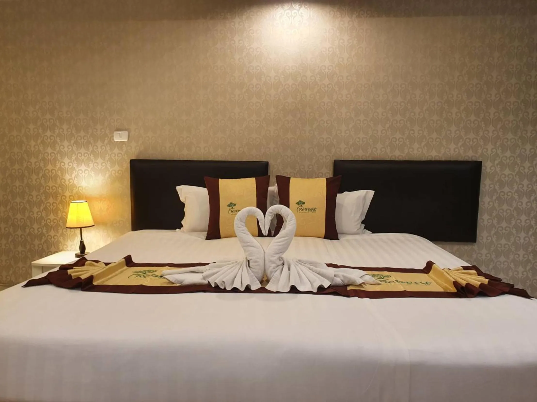 Bed in Retreat Resort Pattaya