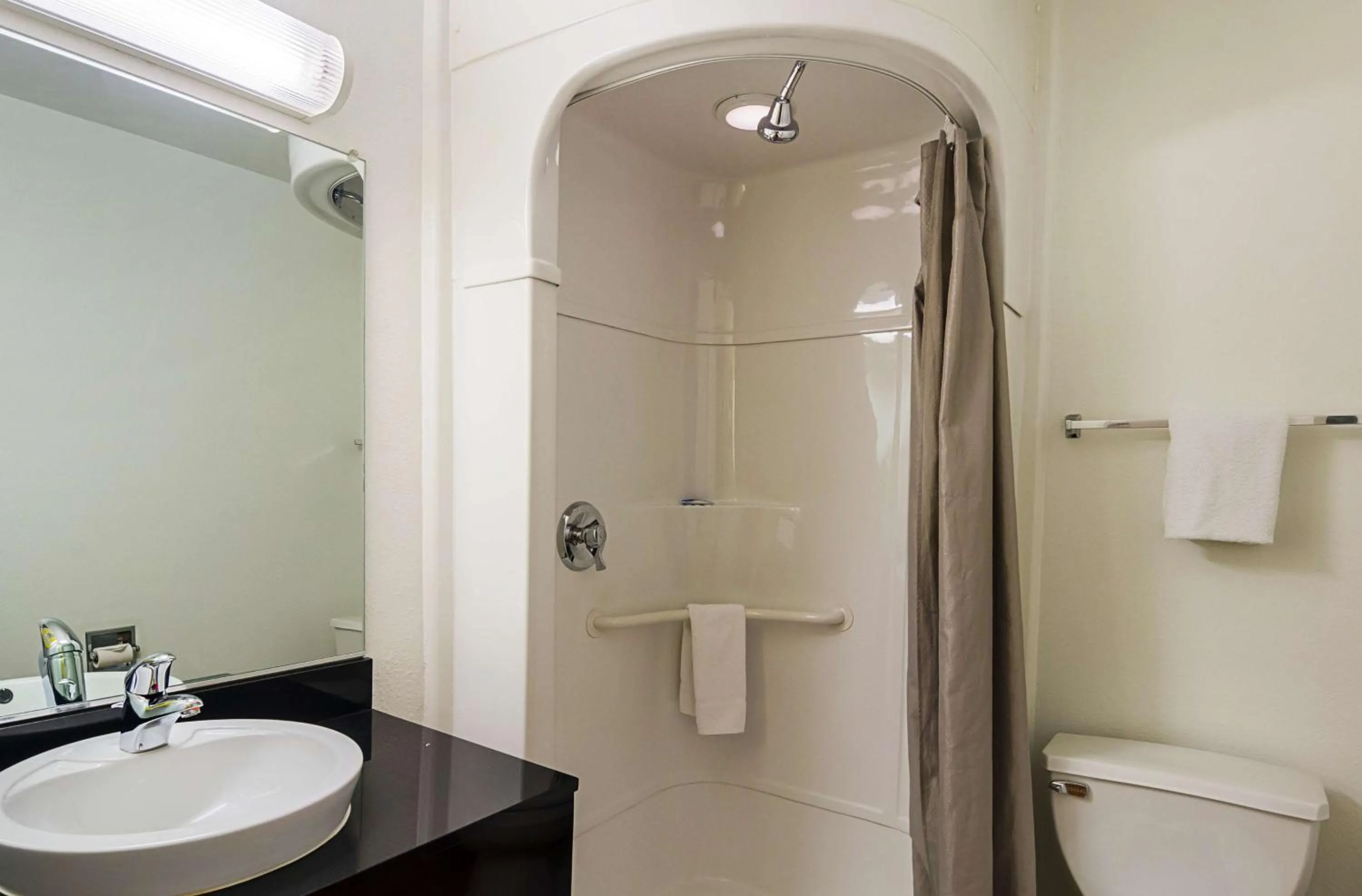 Shower in Motel 6-Laramie, WY