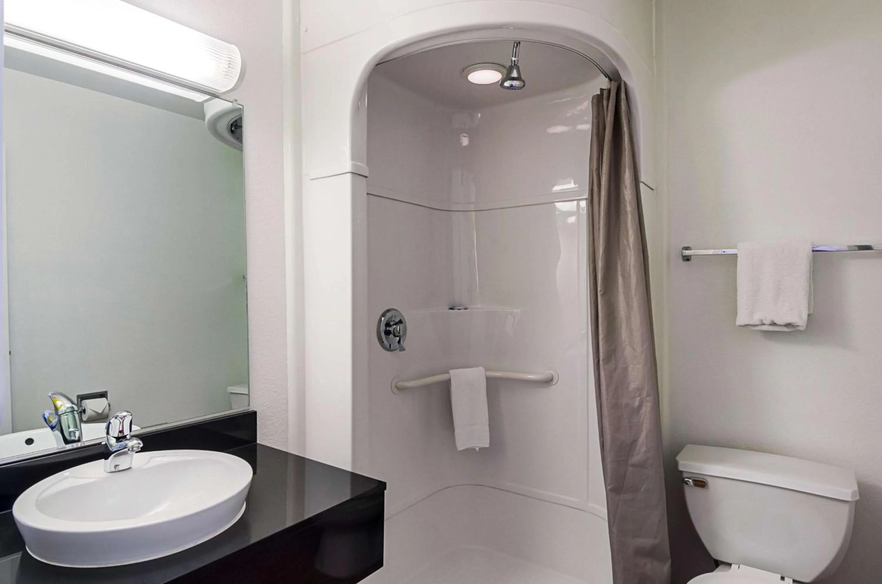 Shower in Motel 6-Laramie, WY