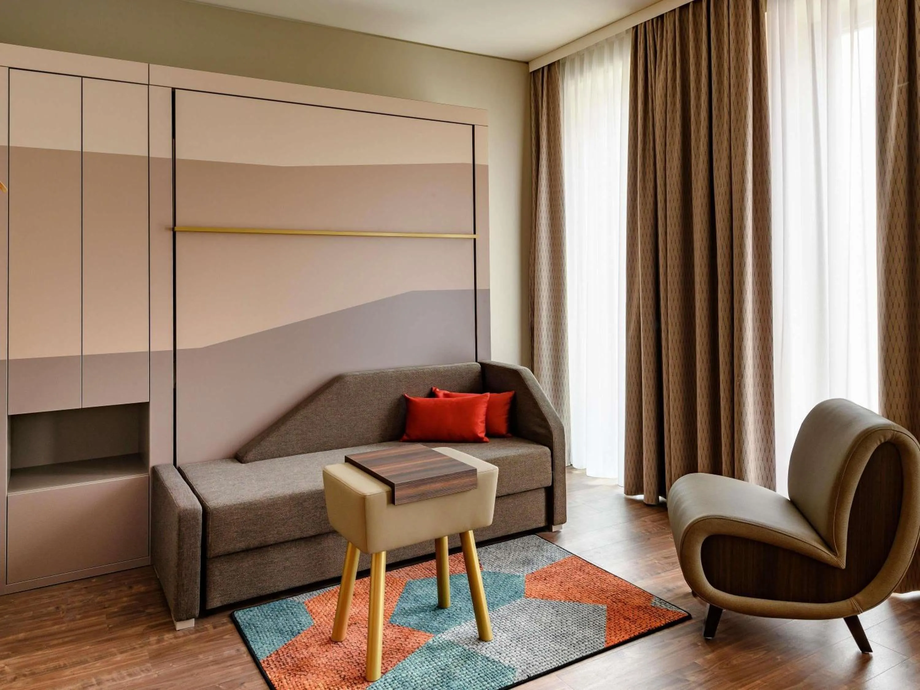 Bedroom in Aparthotel Adagio Bremen City