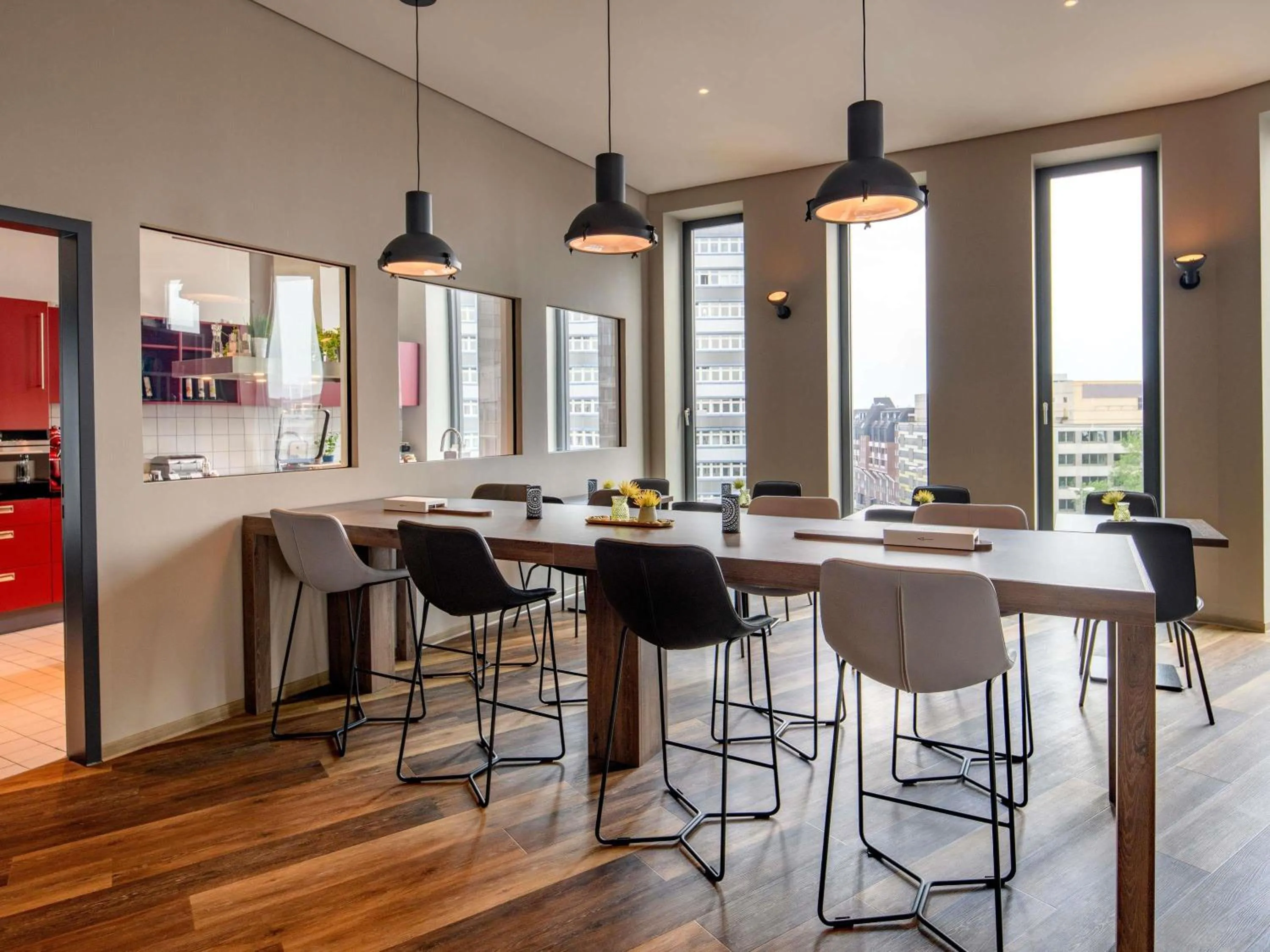 Breakfast in Aparthotel Adagio Bremen City