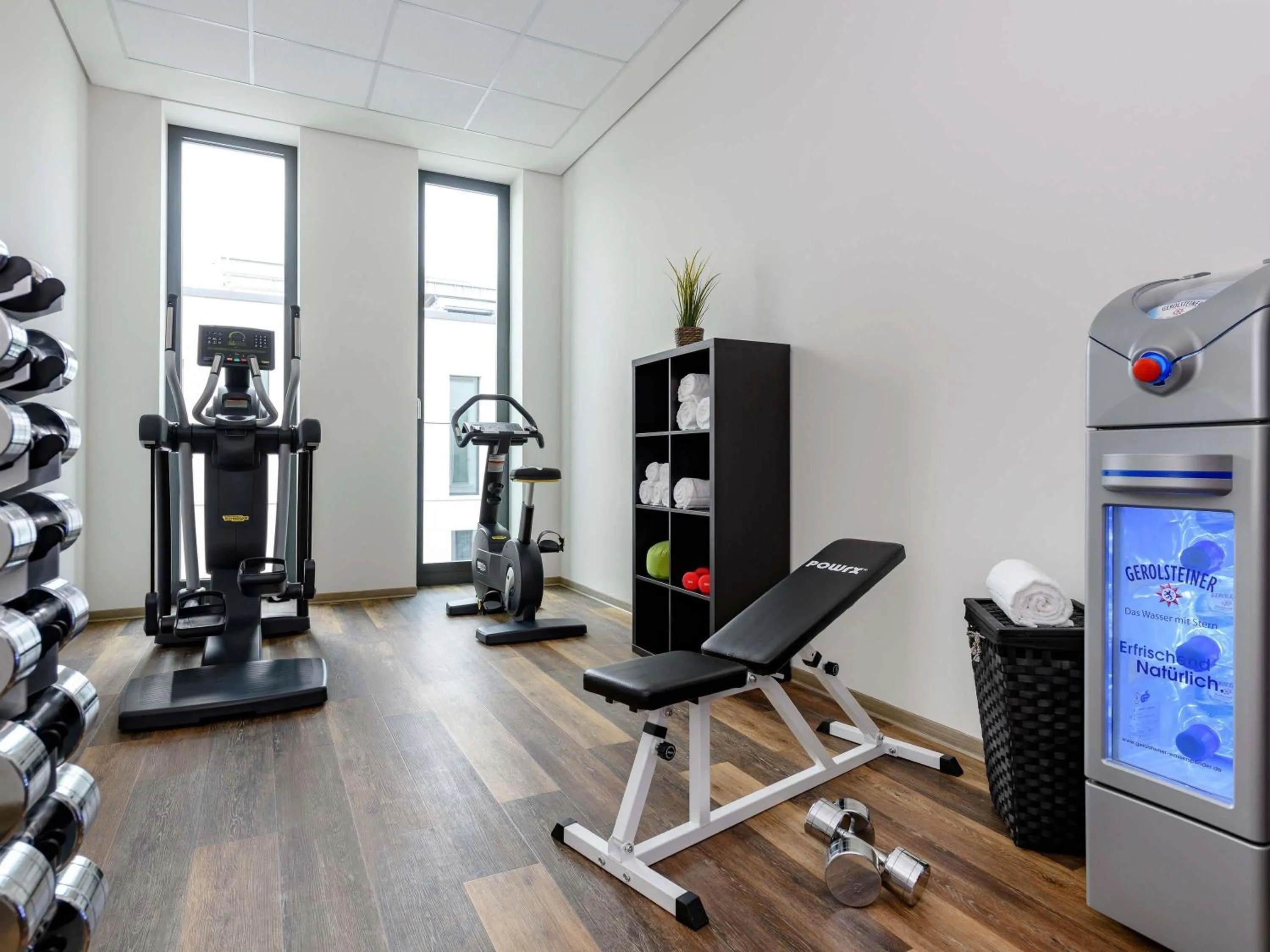 Fitness centre/facilities in Aparthotel Adagio Bremen City