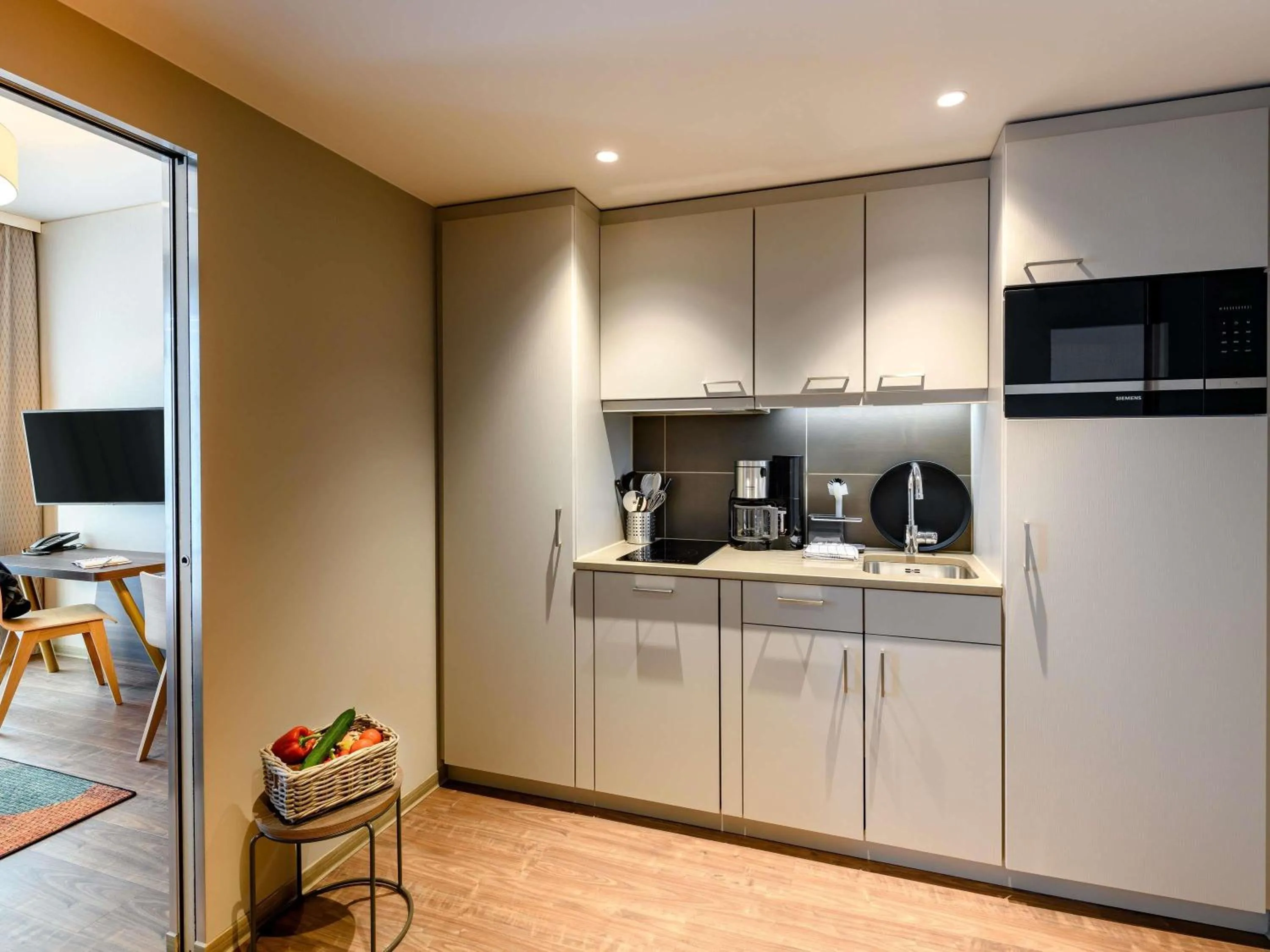 Bedroom in Aparthotel Adagio Bremen City