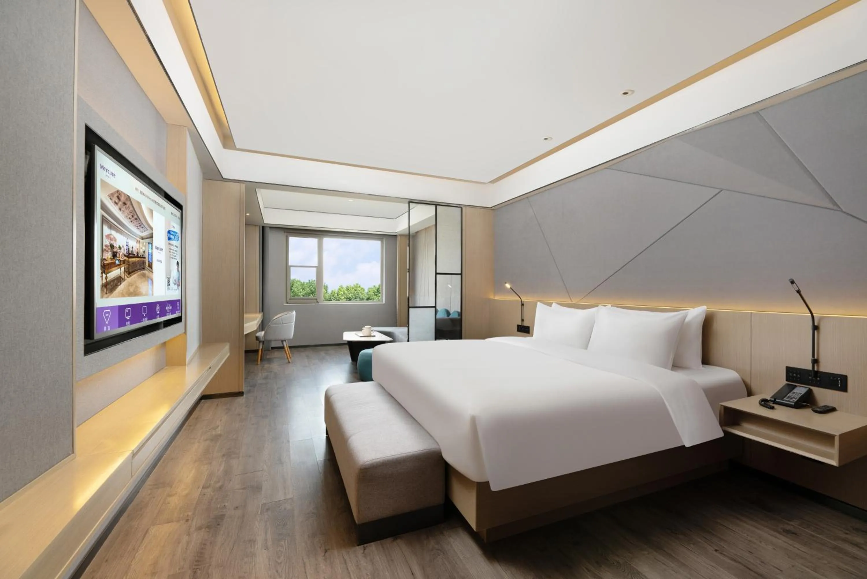 Photo of the whole room, Bed in Mercure Taiyuan Changfeng Street