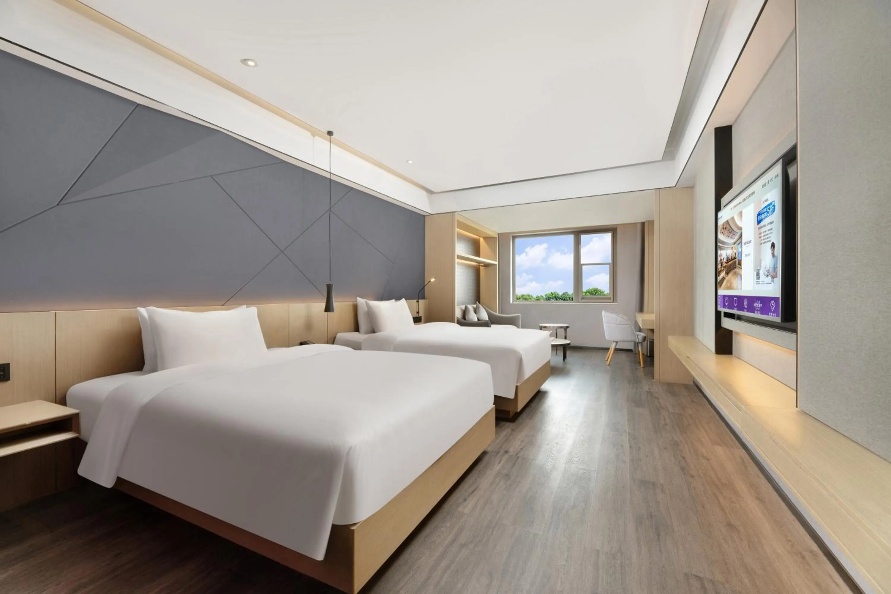 Photo of the whole room, Bed in Mercure Taiyuan Changfeng Street