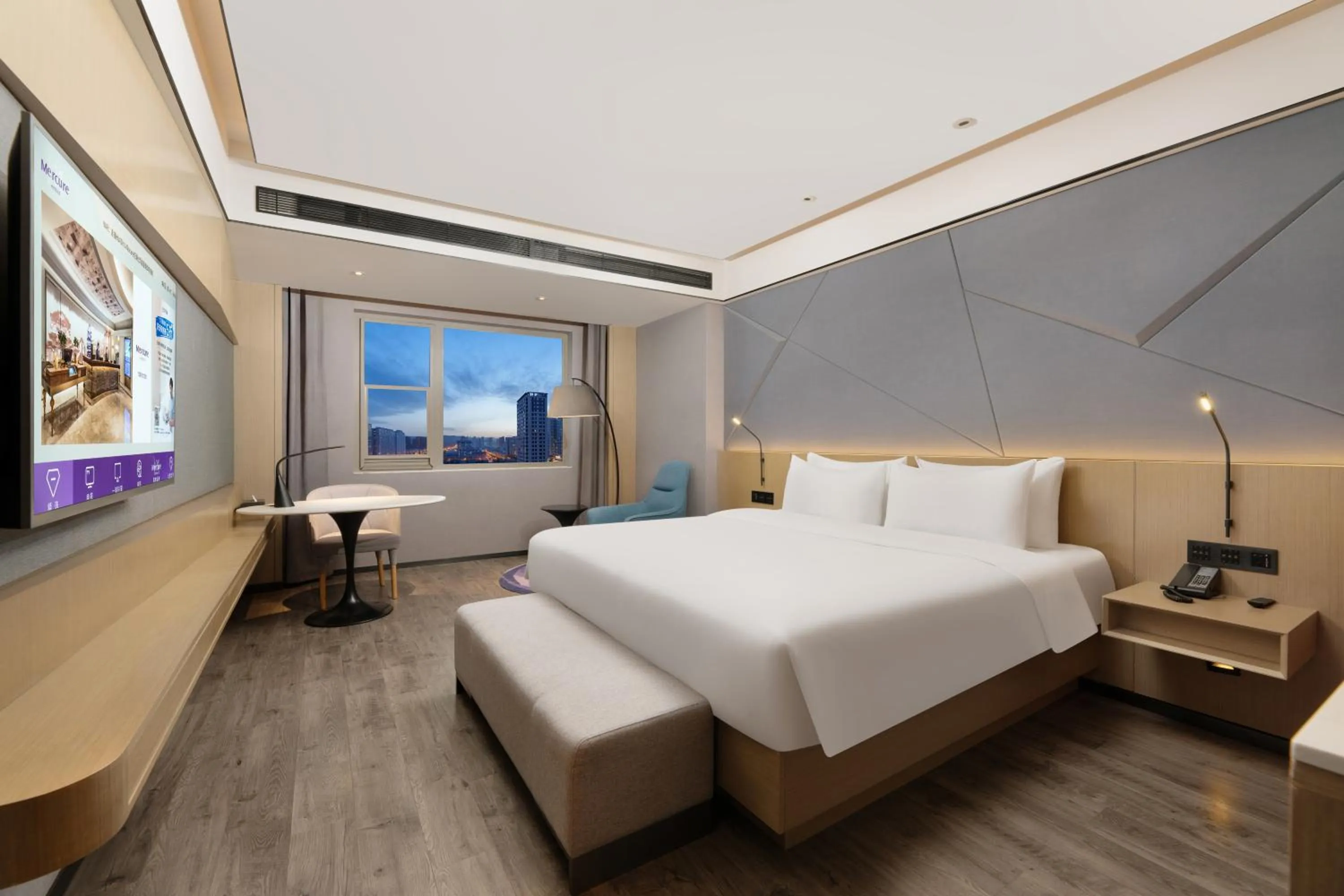 Photo of the whole room, Bed in Mercure Taiyuan Changfeng Street