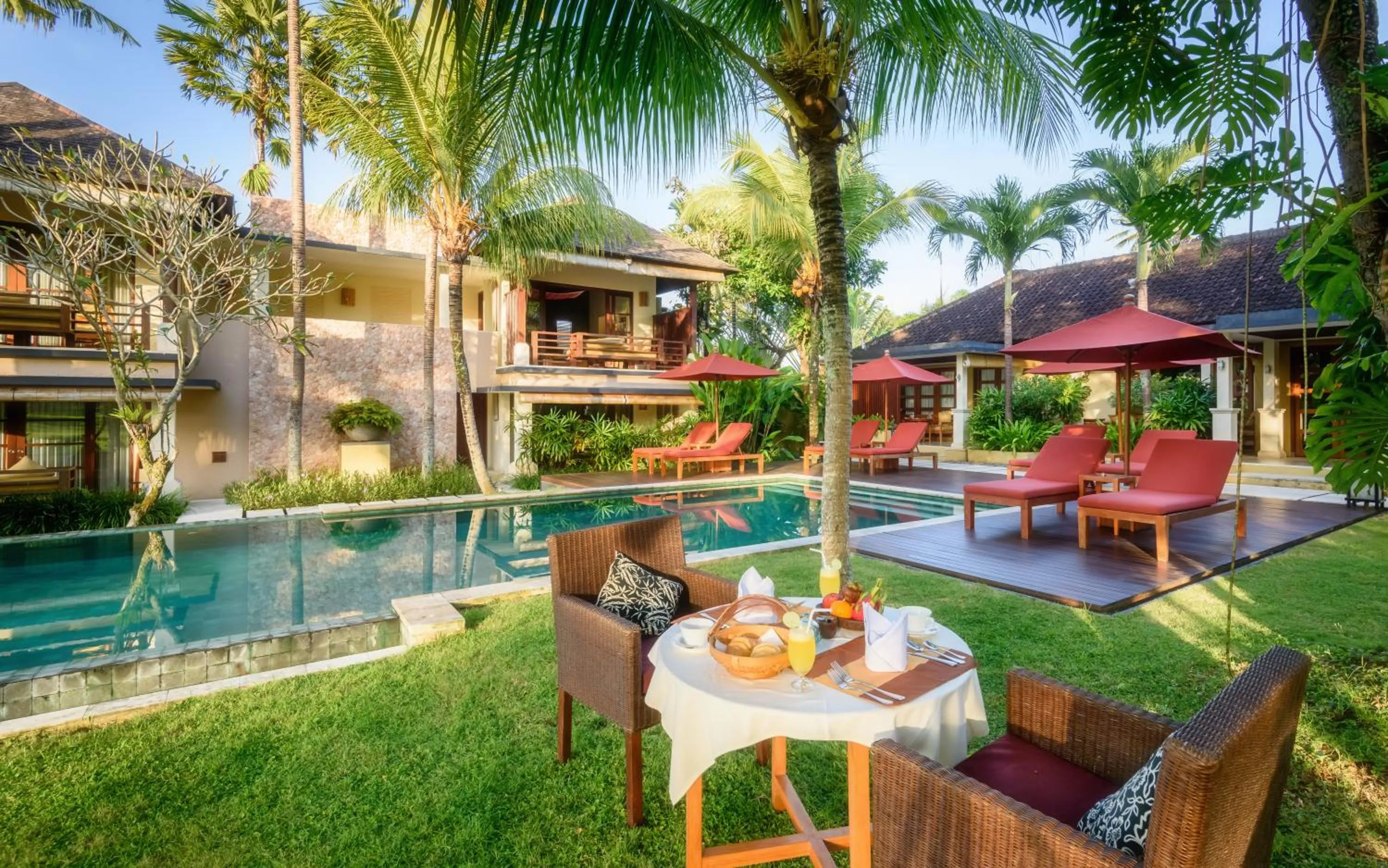 Garden in Villa Sabandari